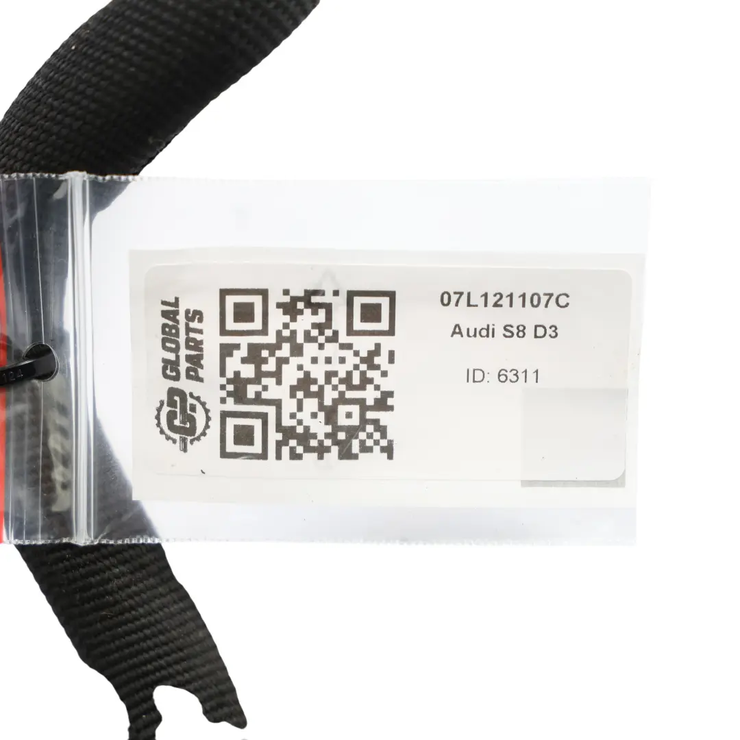 Audi S8 D3 Radiator Coolant Water Hose Pipe Line - SKU 07L121107C - Part number 07L121107C