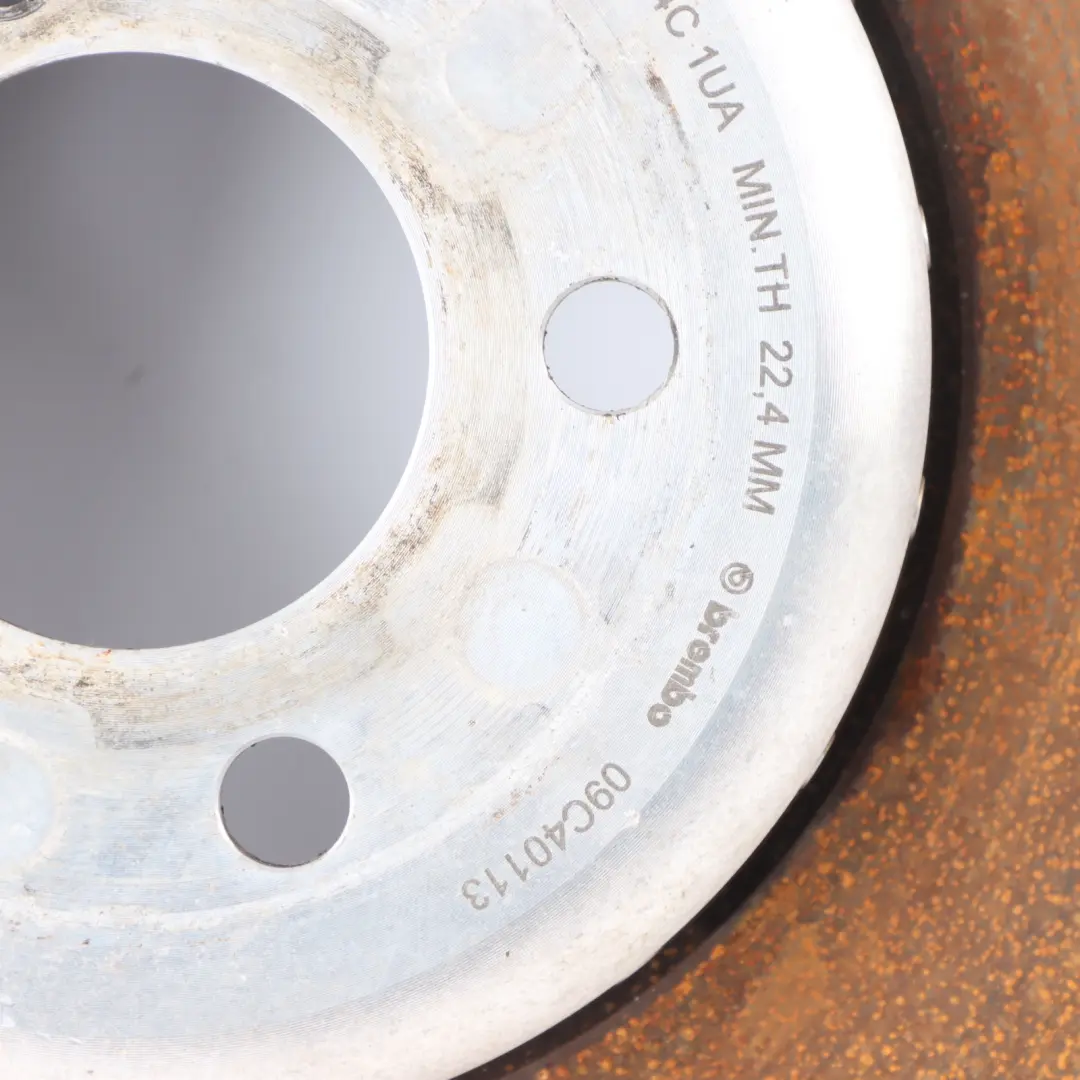 Brake Disc Left Right N/O/S Set to BMW F31 335D Rear with Part number 09C40113 BMW F31 335D Rear Brake Disc Left Right N/O/S Set - SKU 09C40113 - Part number 09C40113