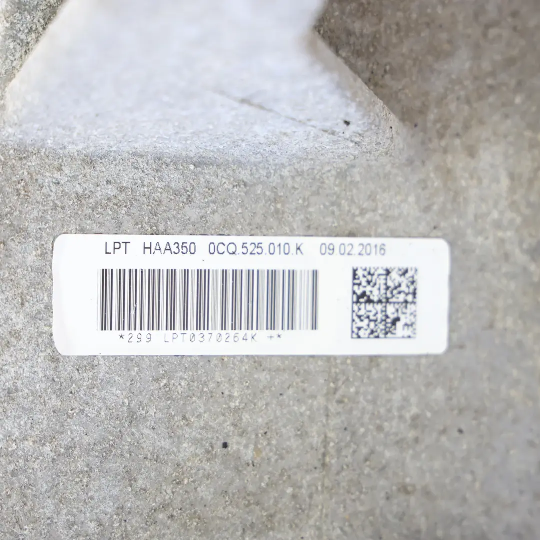 Tylny Dyferencjał Most Tył RUR do Audi A3 S3 8V 2.0 TFSI Quattro o numerze 0CQ525010K Audi A3 S3 8V 2.0 TFSI Quattro Tylny Dyferencjał Most Tył RUR - SKU 0CQ525010K - Numer Części 0CQ525010K