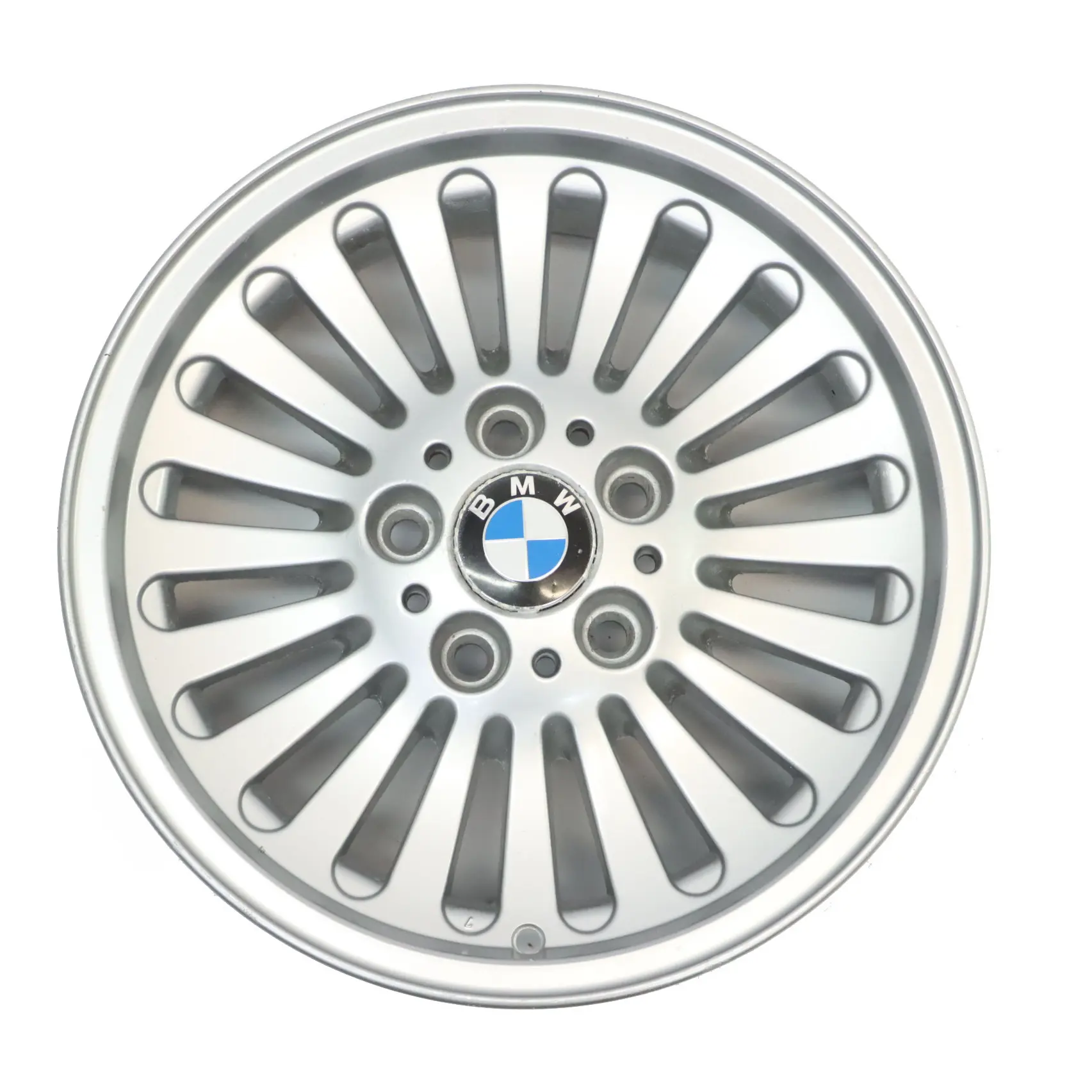 BMW E39 Cerchio in lega leggera argento 7J 16" ET:20 Raggi Styling 33 7842653