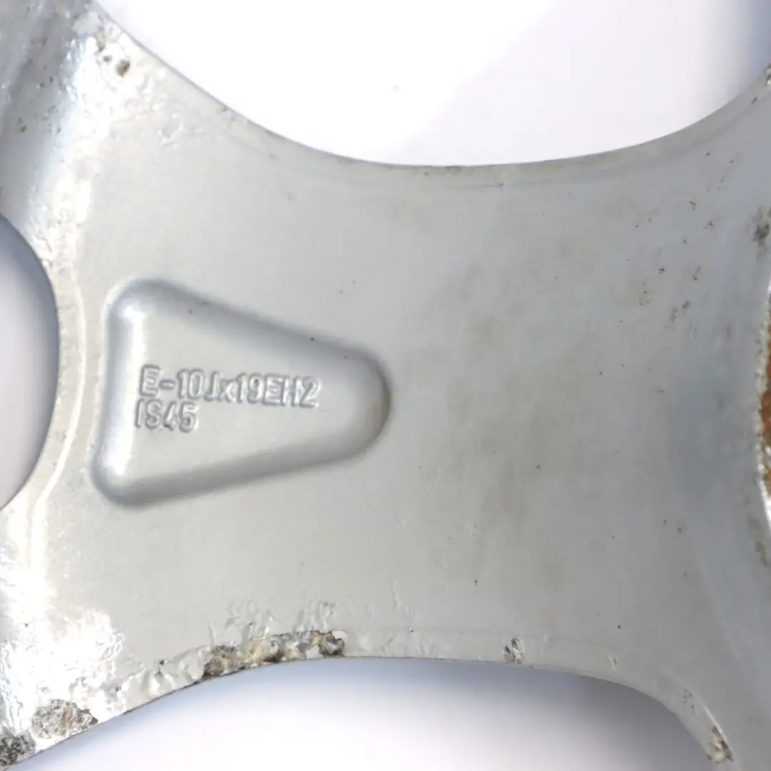 Alloy Rim 19" V spoke 63 ET:45 10J to BMW X5 E53 Rear Silver Wheel with Part number 1096228 BMW X5 E53 Rear Silver Wheel Alloy Rim 19" V spoke 63 ET:45 10J - SKU 1096228-1 - Part number 1096228