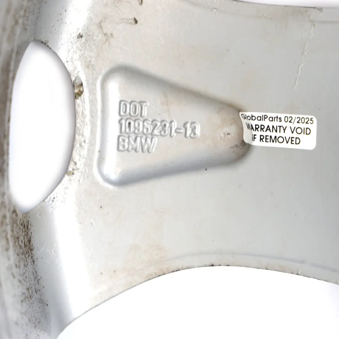 BMW X5 SERIES E53 Cerchio anteriore in lega 19" a raggi V 63 9J ET:48 - SKU 1096231-2 - Numero di parte 1096231