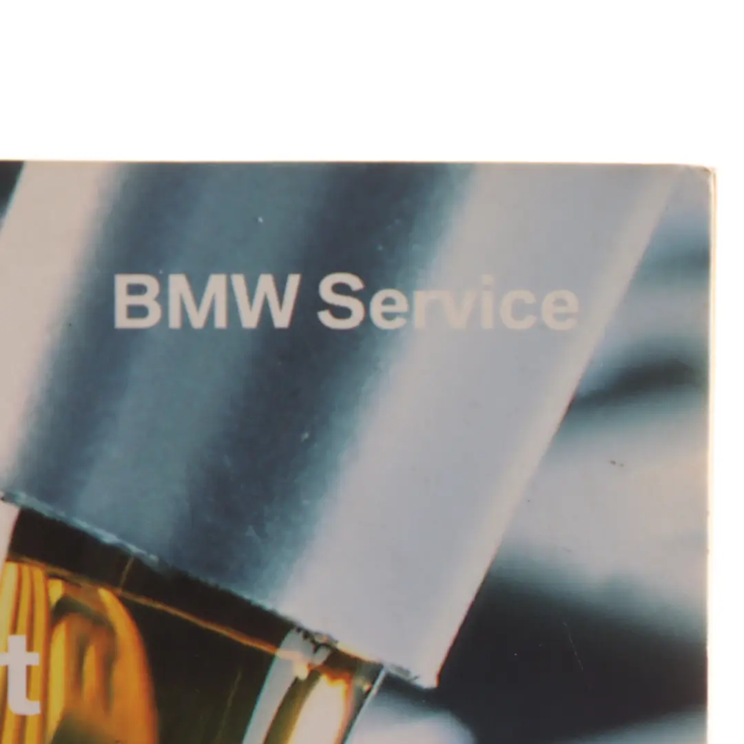 BMW X3 Z4 Series E83 E85 E86 Service Booklet 00 - SKU 12710 - Part number 0012710