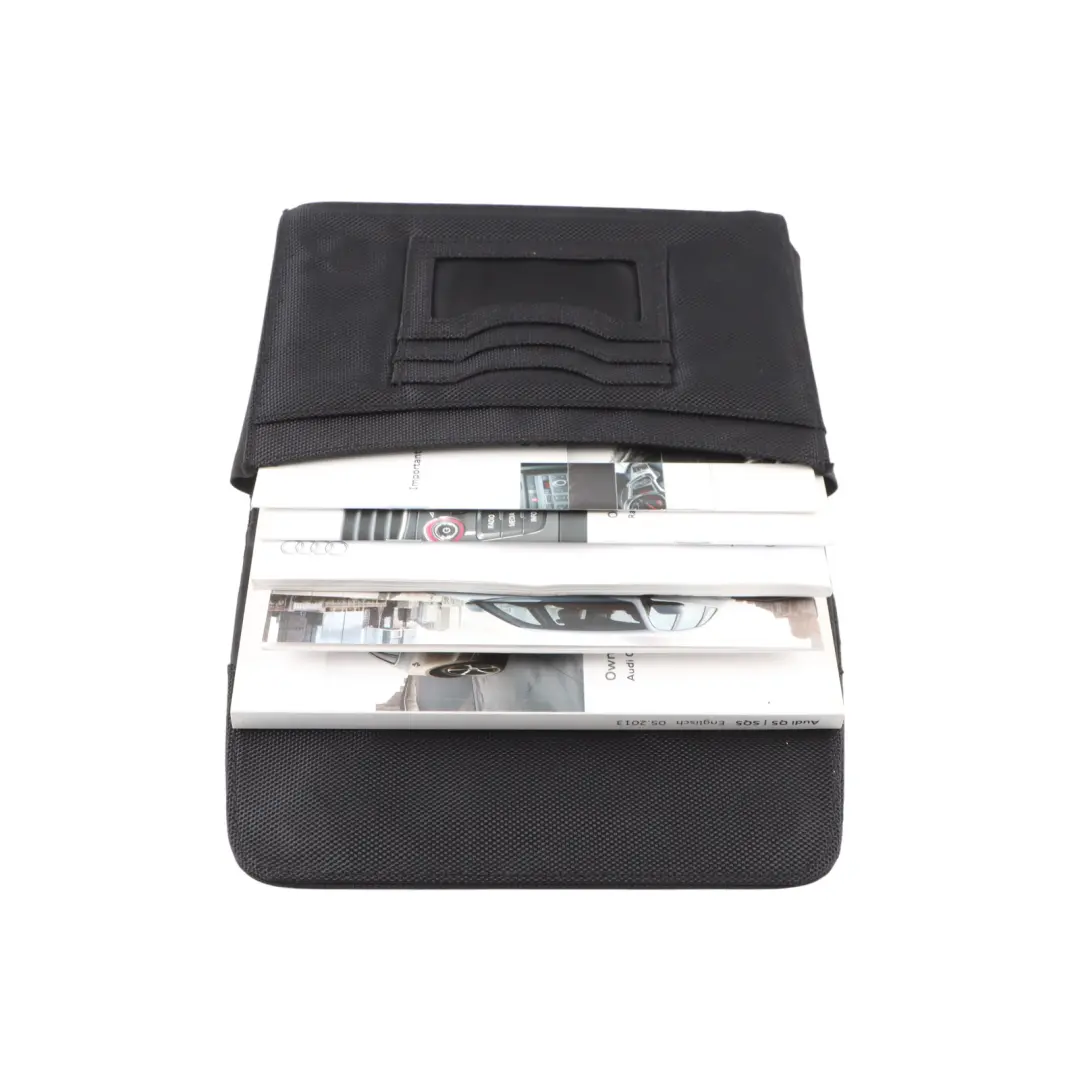 Audi Q5 8R Owner's Handbook Manual Service Booklet Pouch Case Wallet - SKU 1415618RB20 - Part number 1415618RB20