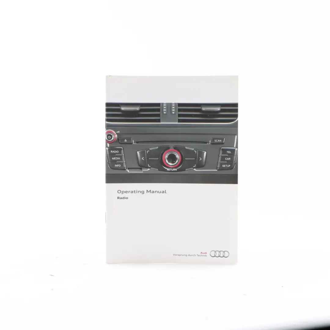 Audi Q5 8R Owner's Handbook Manual Service Booklet Pouch Case Wallet - SKU 1415618RB20 - Part number 1415618RB20