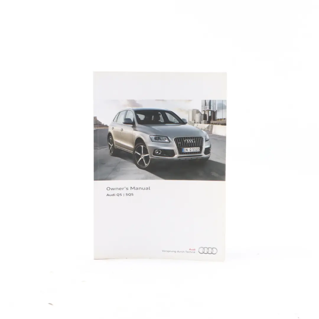 Audi Q5 8R Owner's Handbook Manual Service Booklet Pouch Case Wallet - SKU 1415618RB20 - Part number 1415618RB20