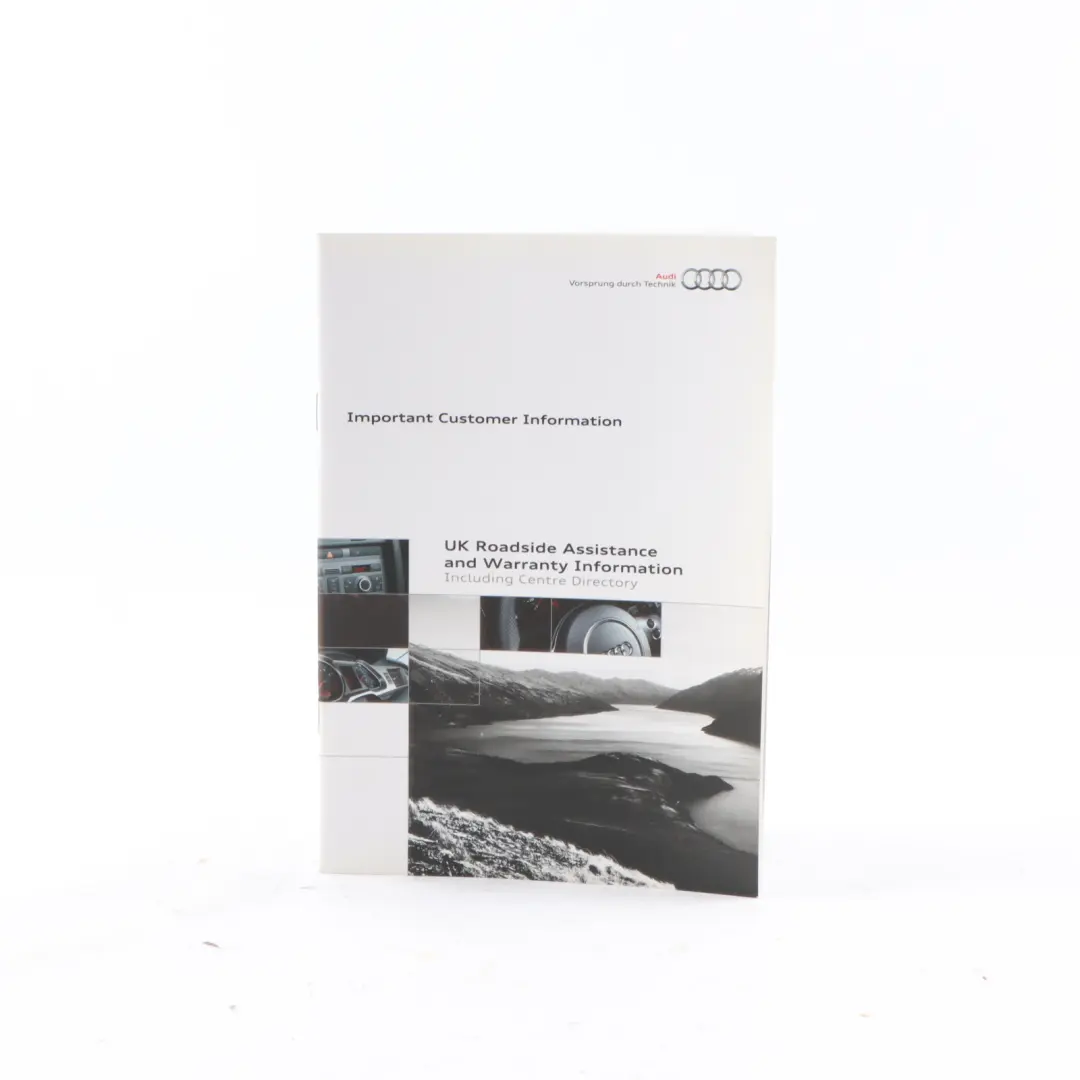 Audi Q5 8R Owner's Handbook Manual Service Booklet Pouch Case Wallet - SKU 1415618RB20 - Part number 1415618RB20