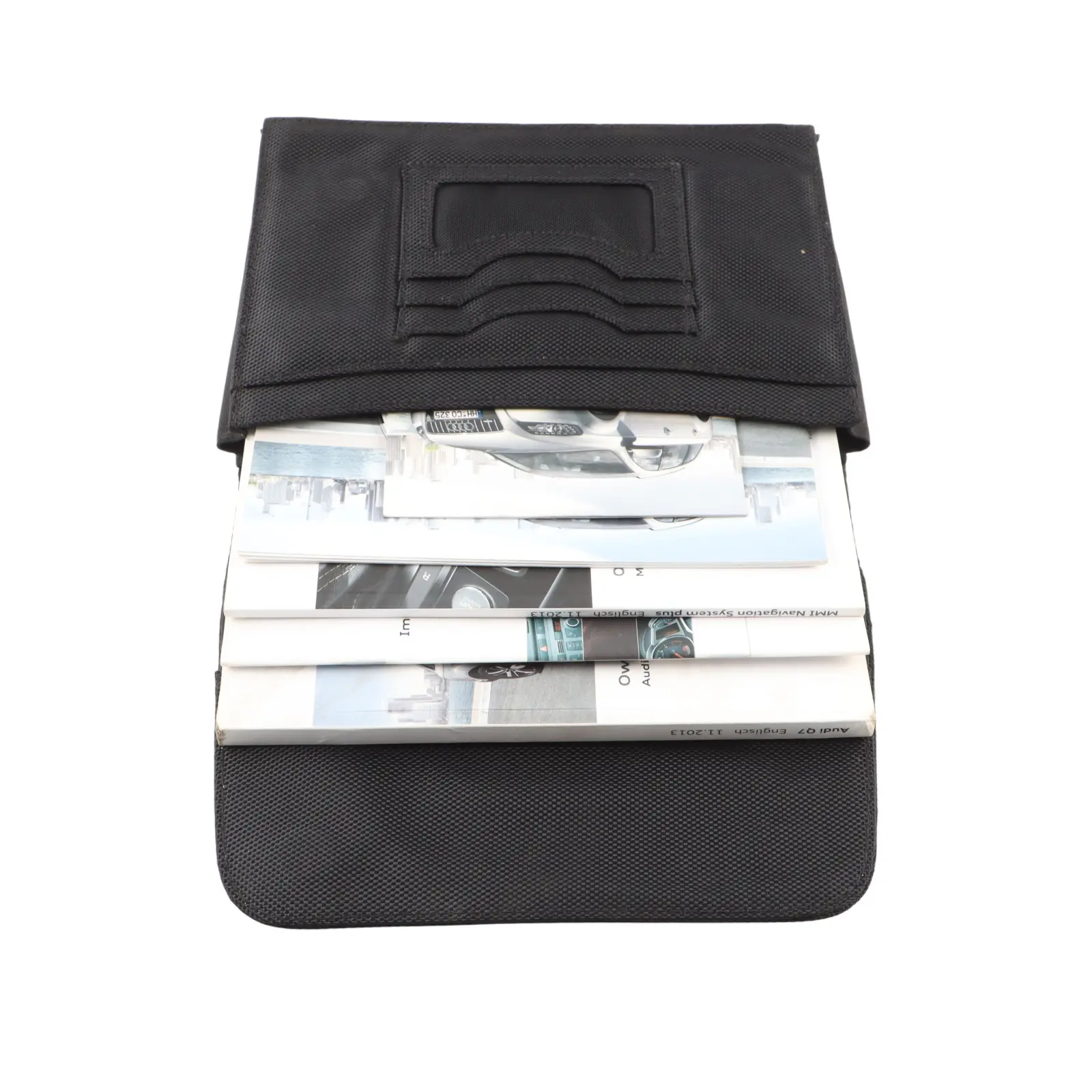 Audi Q7 4L Owner's Handbook Instruction Book Set Wallet Case Pouch 1425614L020