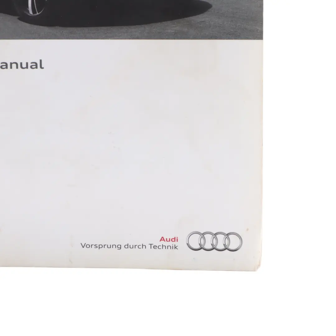 Audi Q7 4L Owner's Handbook Instruction Book Set Wallet Case Pouch - SKU 1425614L020 - Part number 1425614L020