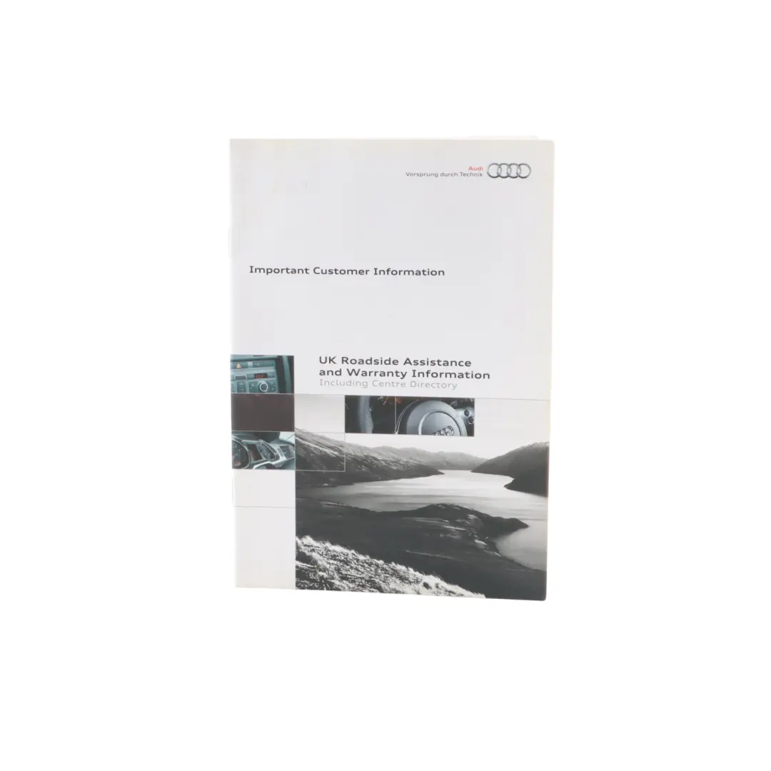 Audi Q7 4L Owner's Handbook Instruction Book Set Wallet Case Pouch - SKU 1425614L020 - Part number 1425614L020