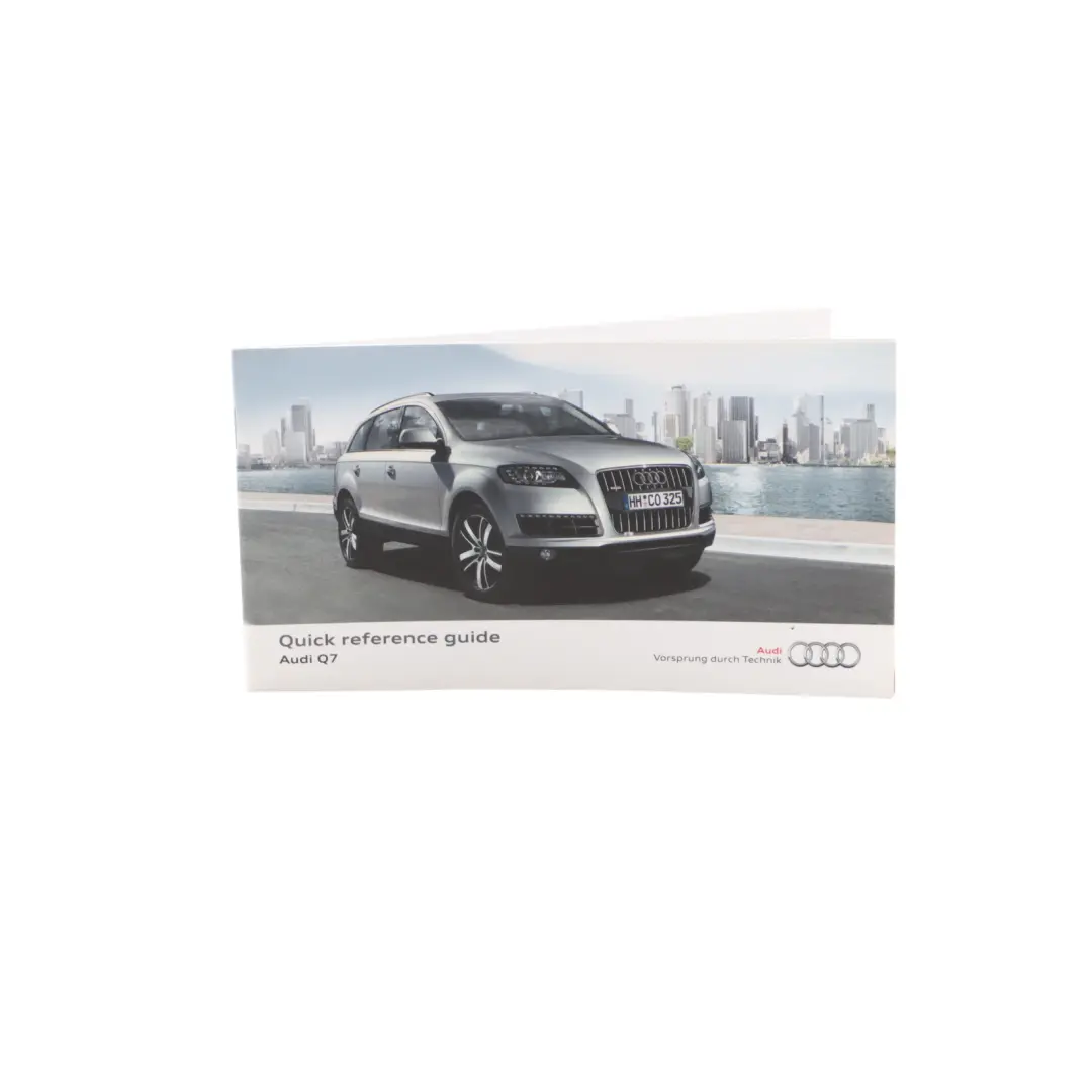 Owner's Handbook Instruction Book Set Wallet Case Pouch to Audi Q7 4L with Part number 1425614L020 Audi Q7 4L Owner's Handbook Instruction Book Set Wallet Case Pouch - SKU 1425614L020 - Part number 1425614L020