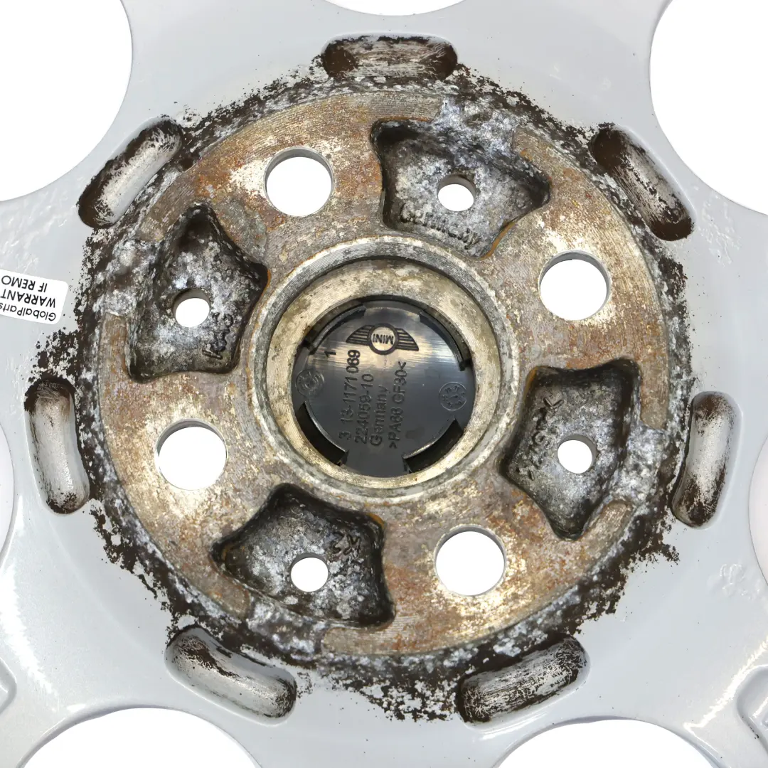 Mini Cooper One R50 R55 R56 R57 Silver Wheel Alloy Rim 15" 5,5J ET:45 7-Hole 81 - SKU 1512458-9 - Part number 1512458