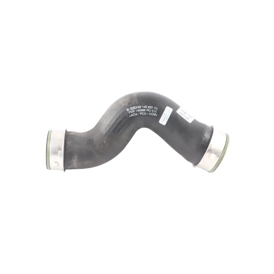 Hose Pipe Tube to Audi A3 8P VW Golf 1.8 2.0 TFSI Turbo Intercooler Air with Part number 1K0145832AS Audi A3 8P VW Golf 1.8 2.0 TFSI Turbo Intercooler Air Hose Pipe Tube - SKU 1K0145832AS - Part number 1K0145832AS
