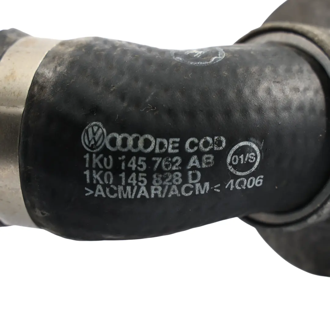 Audi A3 8P TT 8J VW Golf GTI 2.0 TFSI Turbo Pressure Air Pipe Hose - SKU 1K0145840F - Part number 1K0145840F
