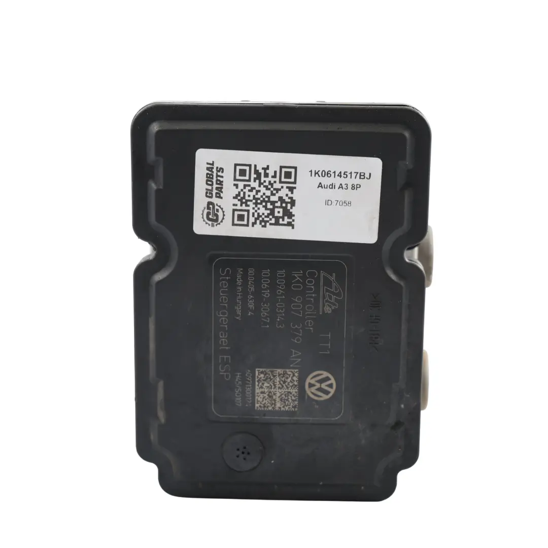 Módulo De Control De La Bomba La Unidad Frenado ABS Del Audi A3 8P para con número de pieza 1K0614517BJ Módulo De Control De La Bomba La Unidad Frenado ABS Del Audi A3 8P - SKU 1K0614517BJ - Número de pieza 1K0614517BJ