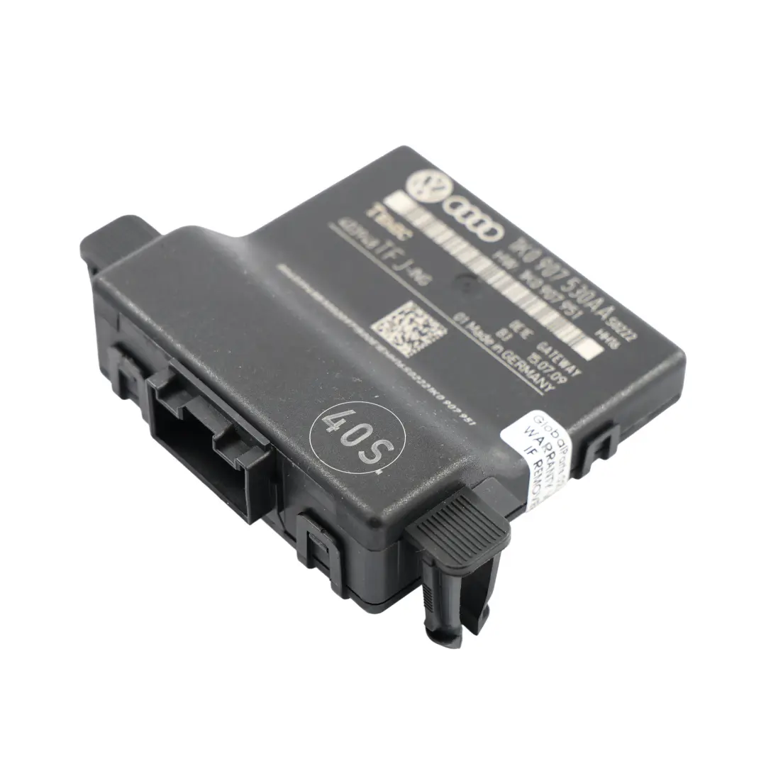 Module De Passerelle De Carrosserie Pour Audi A3 8P Calculateur pour à propos du numéro de pièce 1K0907530AA Module De Passerelle De Carrosserie Pour Audi A3 8P Calculateur - SKU 1K0907530AA - Numéro de pièce 1K0907530AA