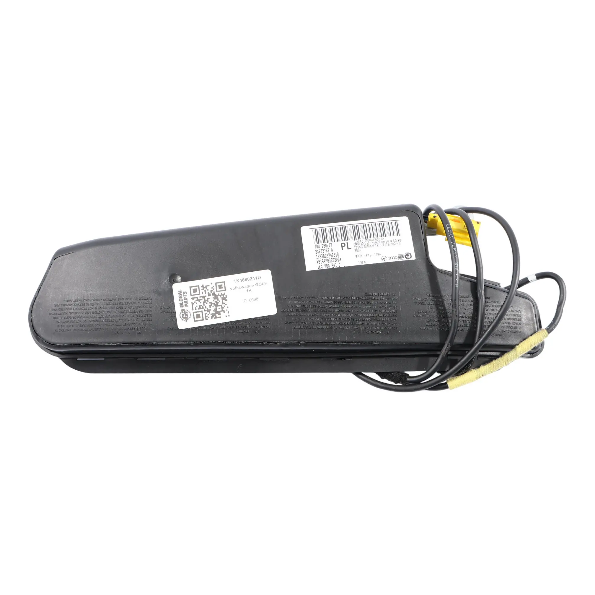 VW Volkswagen Golf V Lato Sedile Anteriore Sinistro Modulo Aria 1K4880241D