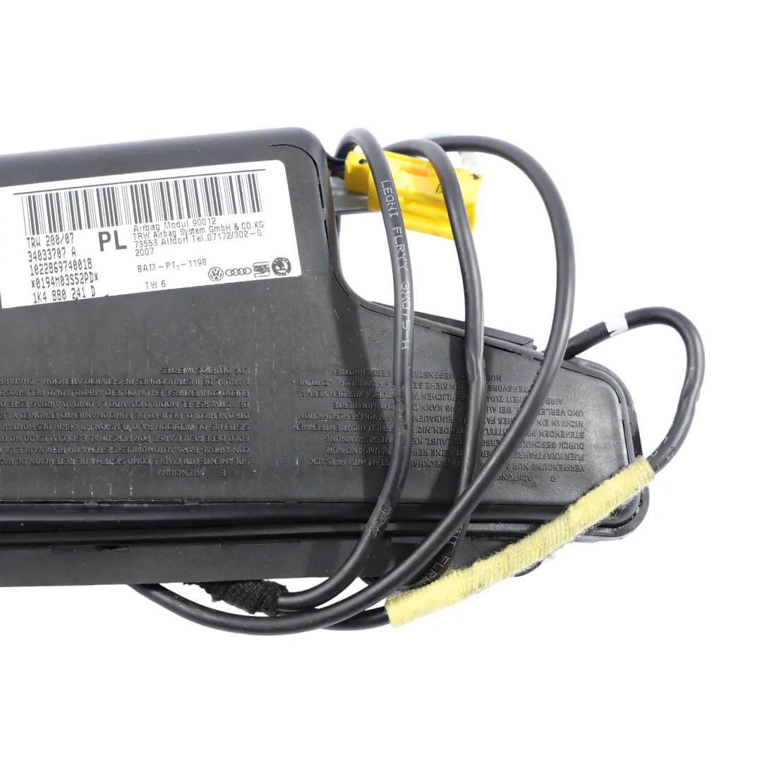 Side Front Left N/S Air Module to VW Volkswagen Golf V Seat with Part number 1K4880241D VW Volkswagen Golf V Seat Side Front Left N/S Air Module - SKU 1K4880241D - Part number 1K4880241D