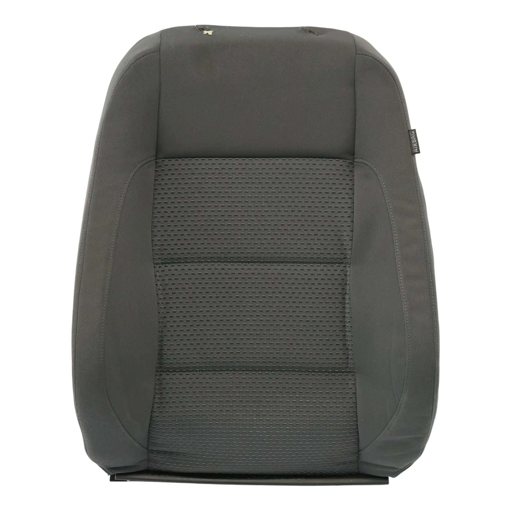 Volkswagen Golf 5 1K Front Seat Backrest Left N/S Interior Cloth Fabric