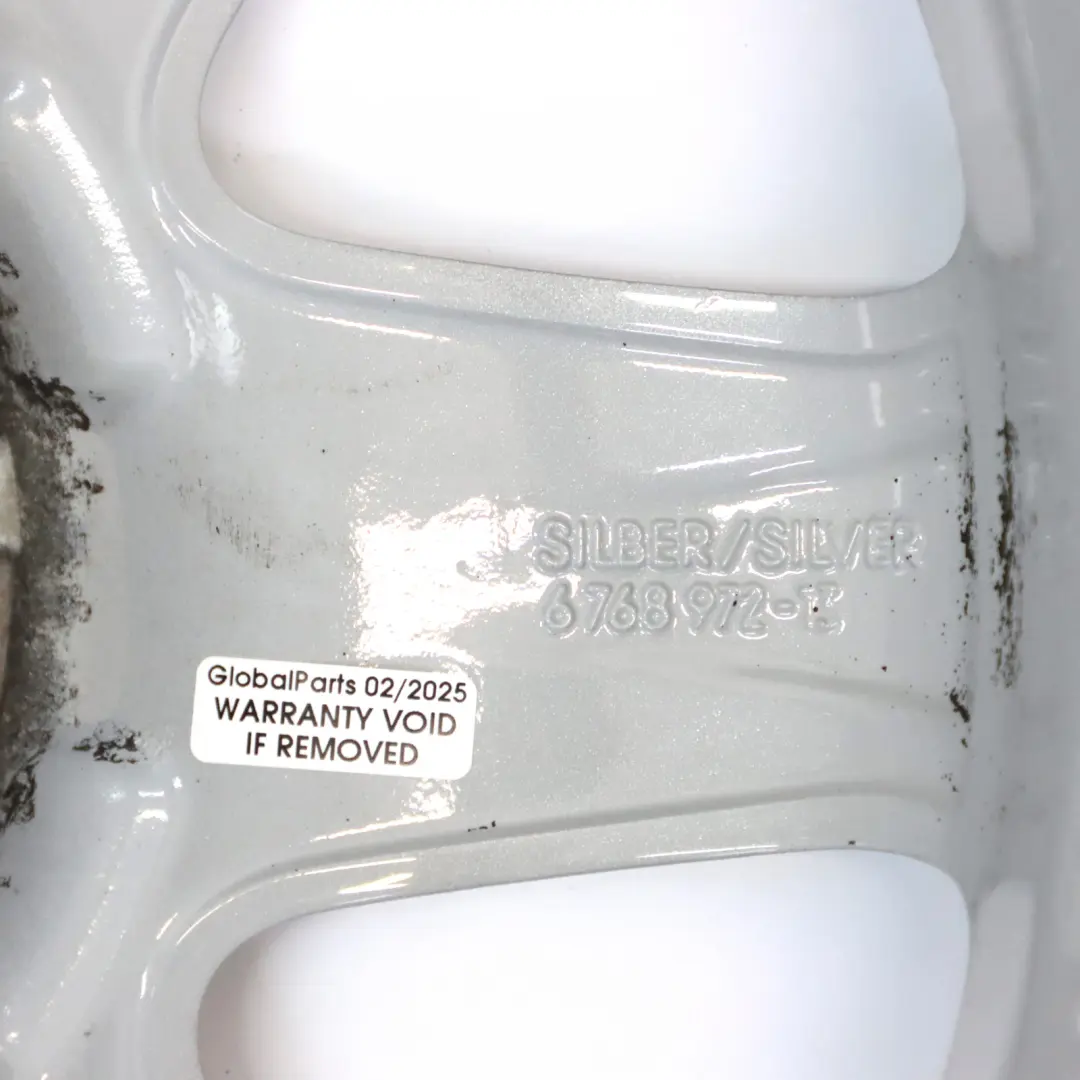 Llanta de aleación plateada Seat Leon II 16" 6,5J ET:50 para con número de pieza 1P0601025G Llanta de aleación plateada Seat Leon II 16" 6,5J ET:50 - SKU 1P0601025G-1 - Número de pieza 1P0601025G