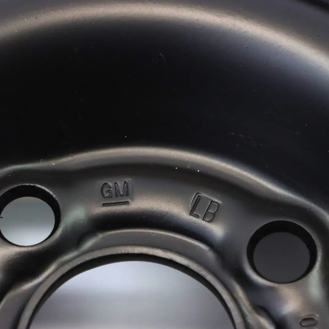 Opel Corsa Black Steel Wheel Rim 13" 5J ET:49 4x100 - SKU 2130111 - Part number 2130111