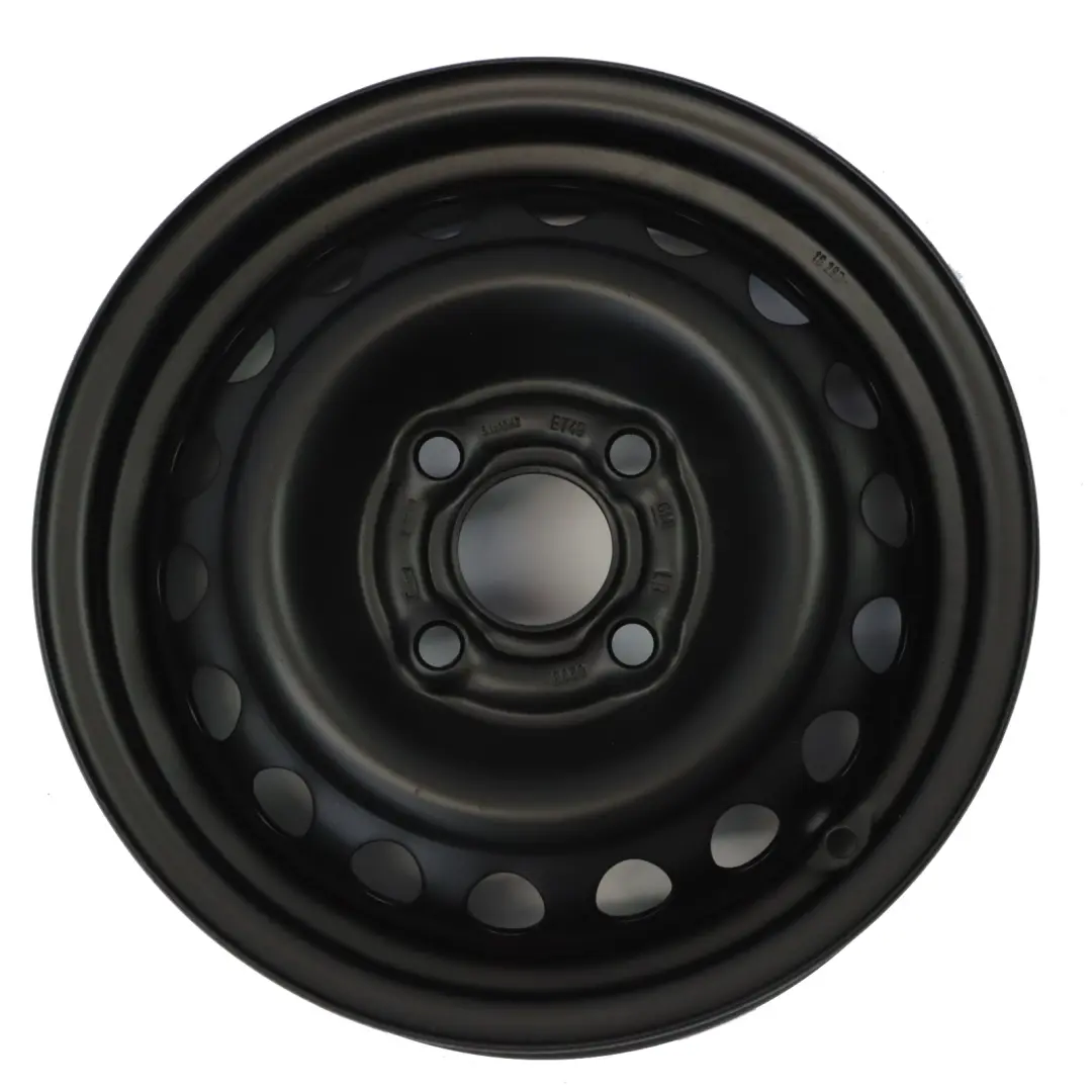 Opel Corsa Black Steel Wheel Rim 13" 5J ET:49 4x100 - SKU 2130111 - Part number 2130111