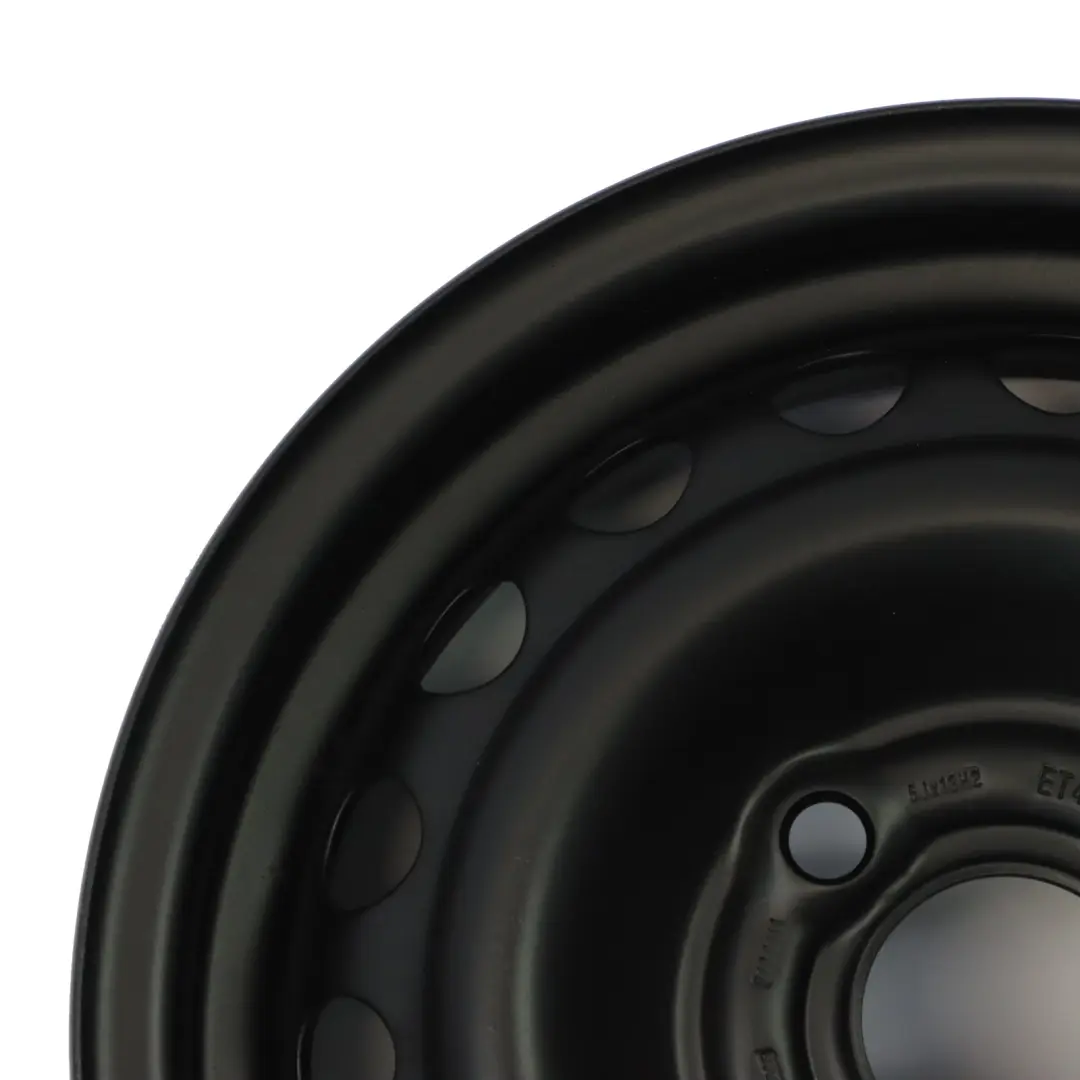 Opel Corsa Black Steel Wheel Rim 13" 5J ET:49 4x100 - SKU 2130111 - Part number 2130111