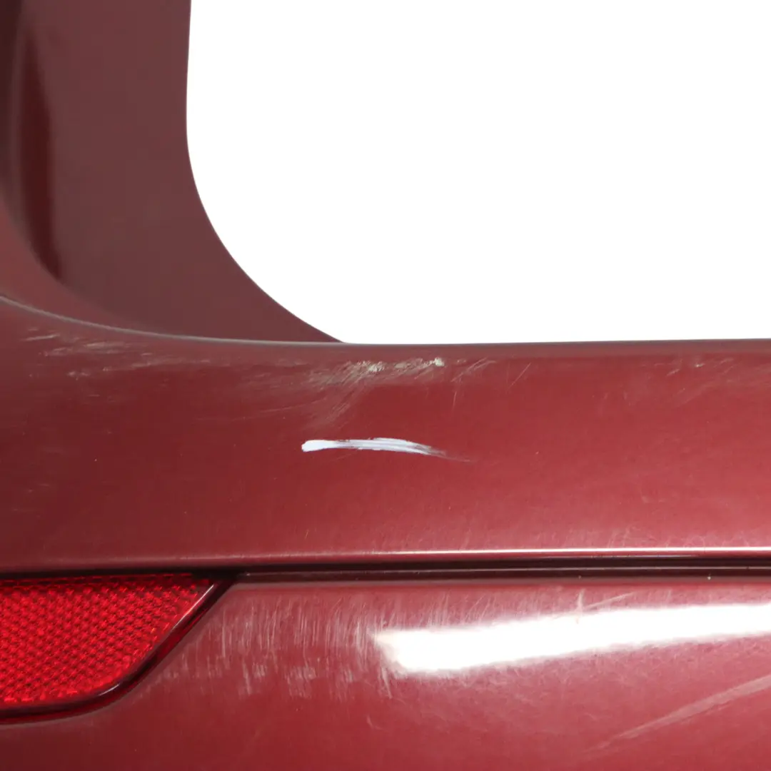 BMW X6 E71 Tylny Zderzak Vermilionrot Czerwony Metalik - A82 - SKU 2147603-VER - Numer Części 2147603