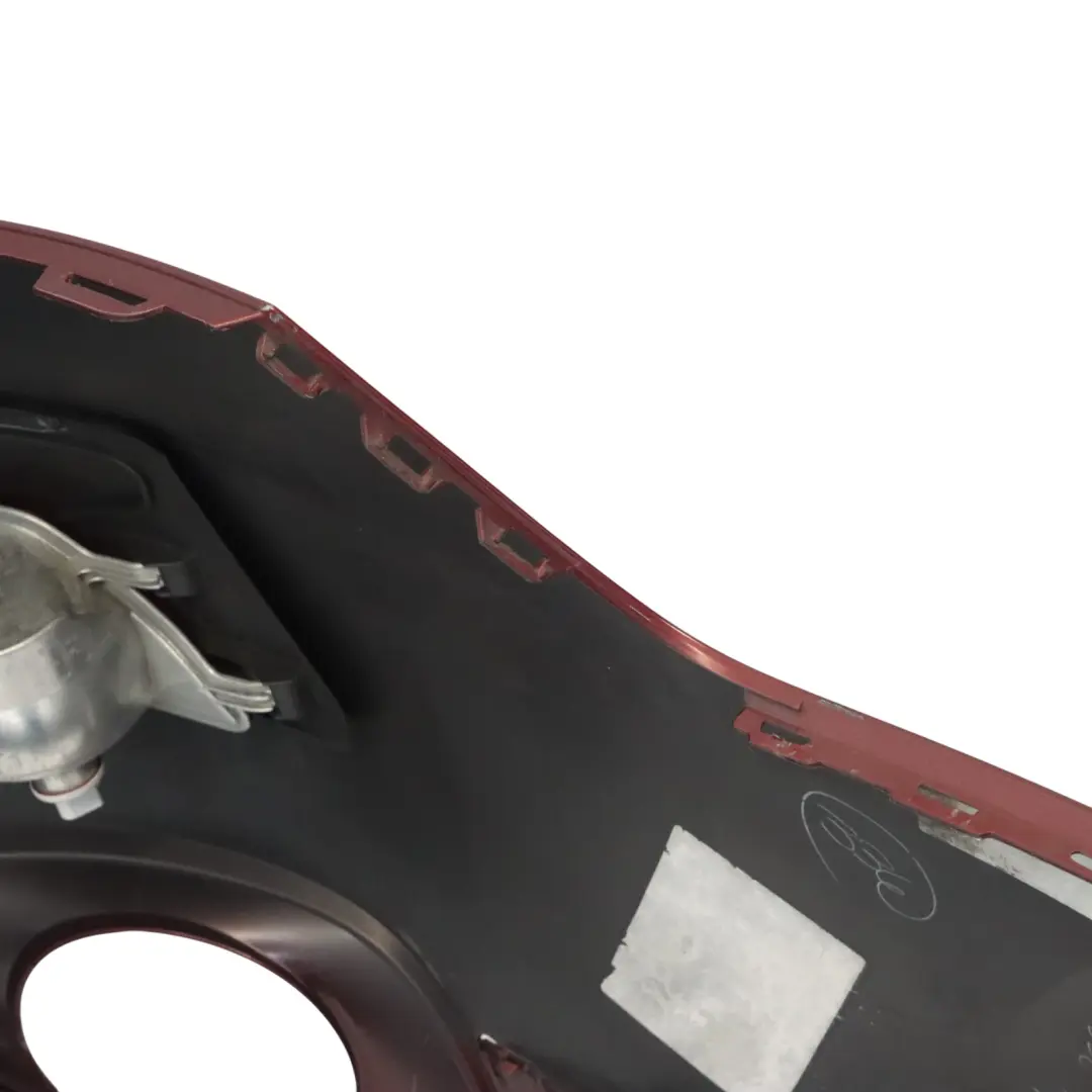 BMW X6 E71 Tylny Zderzak Vermilionrot Czerwony Metalik - A82 - SKU 2147603-VER - Numer Części 2147603