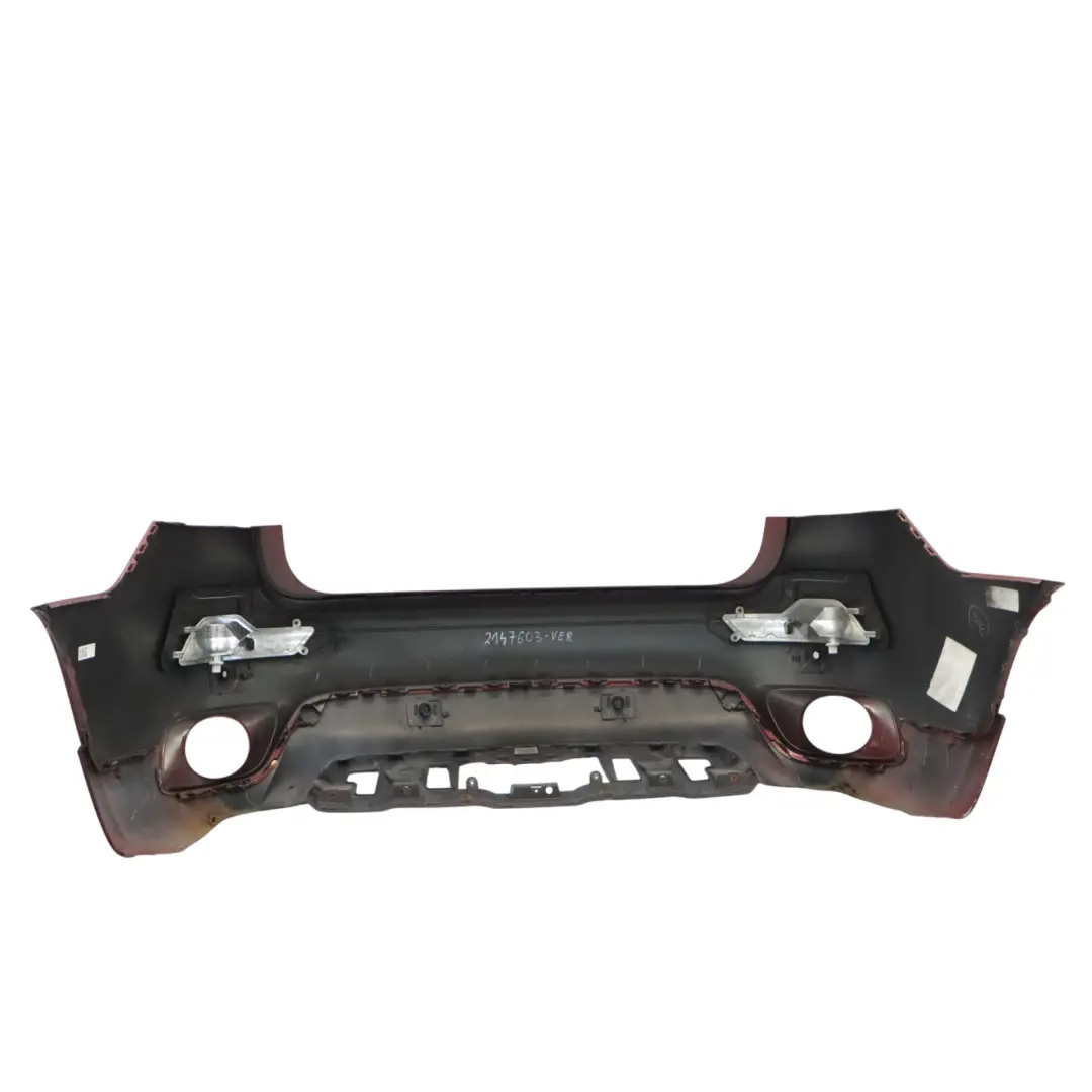 BMW X6 E71 Tylny Zderzak Vermilionrot Czerwony Metalik - A82 - SKU 2147603-VER - Numer Części 2147603