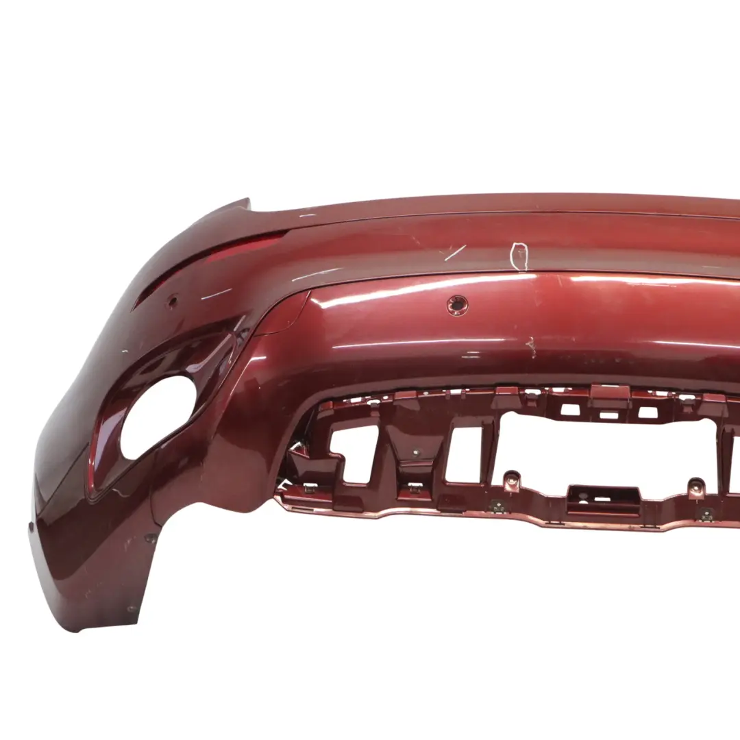 BMW X6 E71 Tylny Zderzak Vermilionrot Czerwony Metalik - A82 - SKU 2147603-VER - Numer Części 2147603