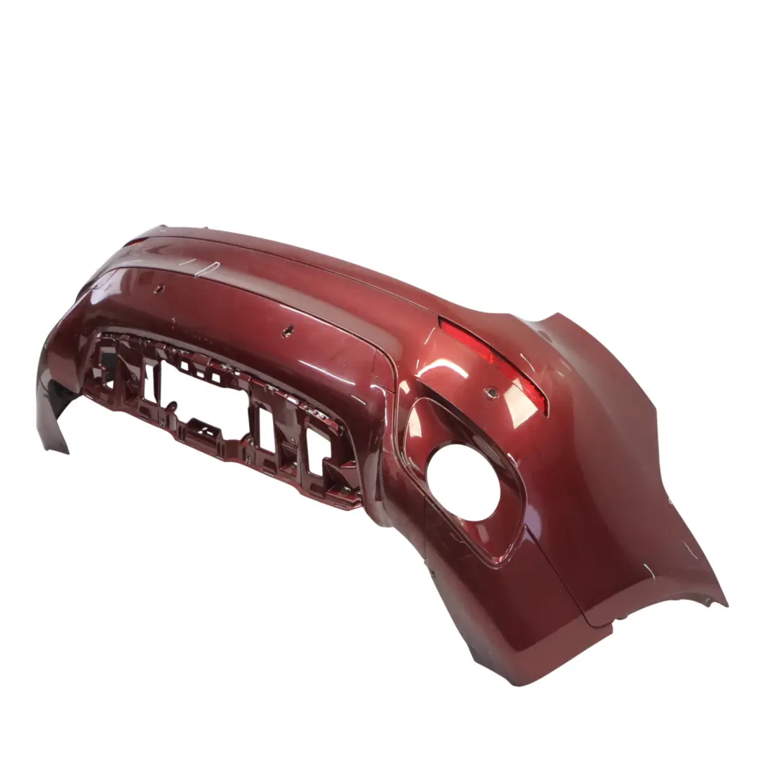 BMW X6 E71 Tylny Zderzak Vermilionrot Czerwony Metalik - A82 - SKU 2147603-VER - Numer Części 2147603