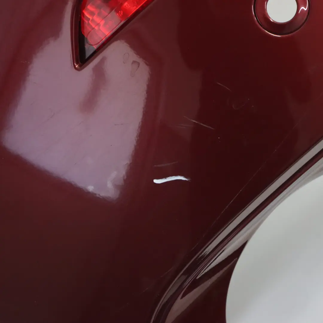 BMW X6 E71 Tylny Zderzak Vermilionrot Czerwony Metalik - A82 - SKU 2147603-VER - Numer Części 2147603
