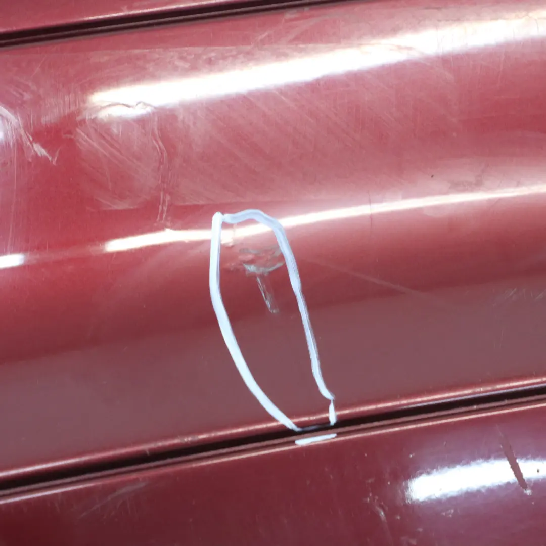 BMW X6 E71 Tylny Zderzak Vermilionrot Czerwony Metalik - A82 - SKU 2147603-VER - Numer Części 2147603
