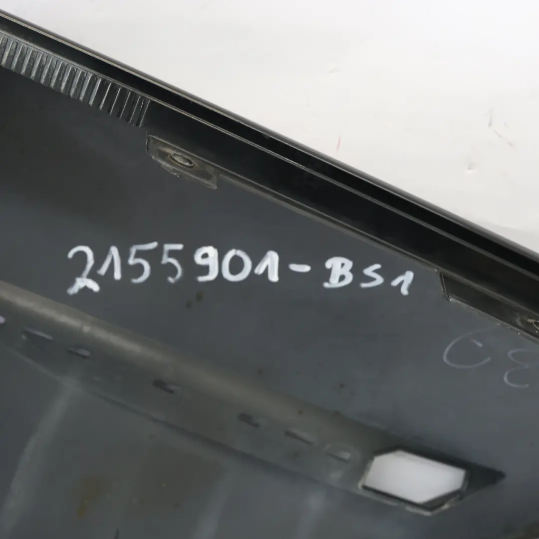 BMW E63 E64 Błotnik Lewy Osłona Boczna Black Sapphire Czarny Metalik - 475 - SKU 2155901-BS1 - Numer Części 2155901