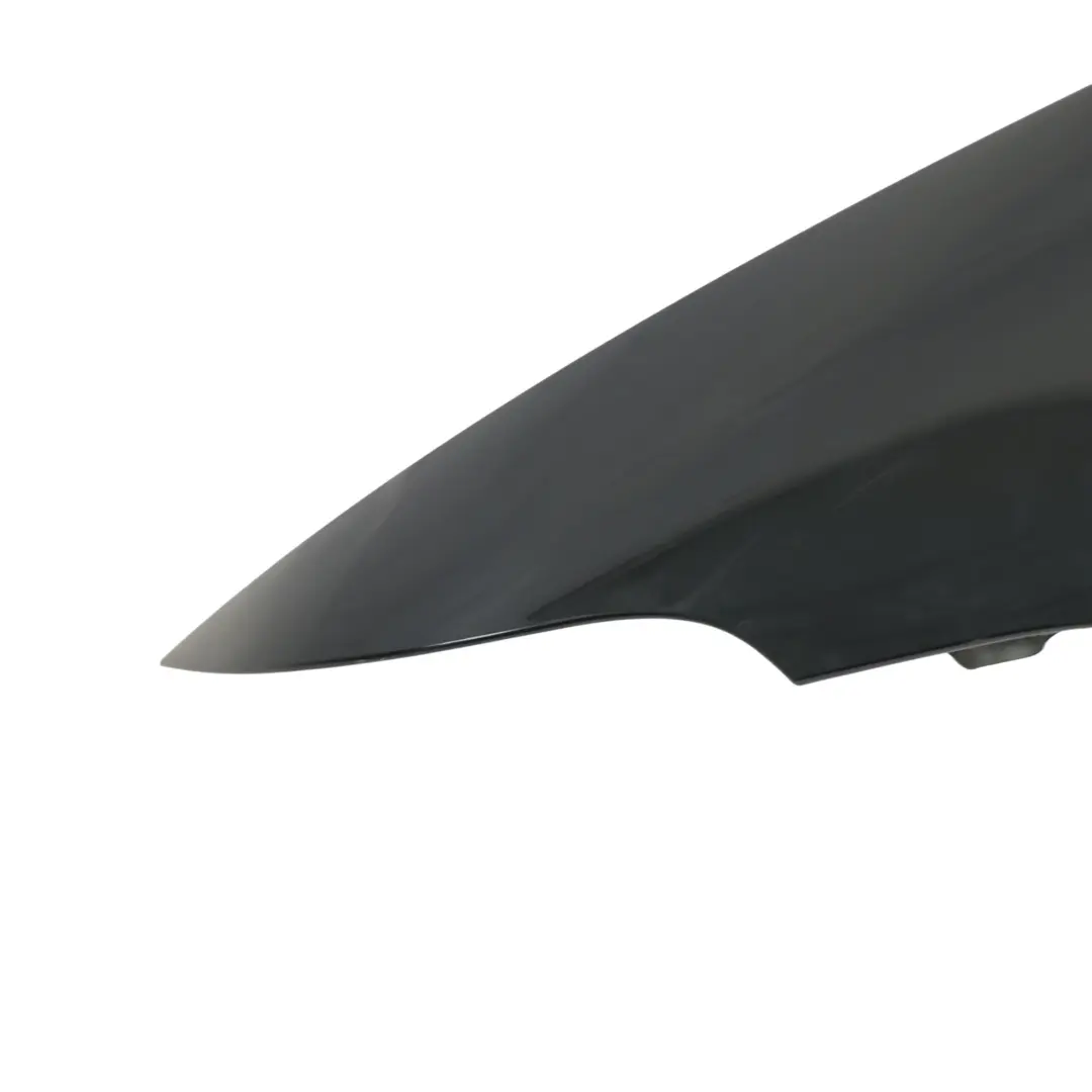 BMW E63 E64 Front Left Wing Fender Side Panel N/S Black Sapphire Metallic - 475 - SKU 2155901-BS1 - Part number 2155901