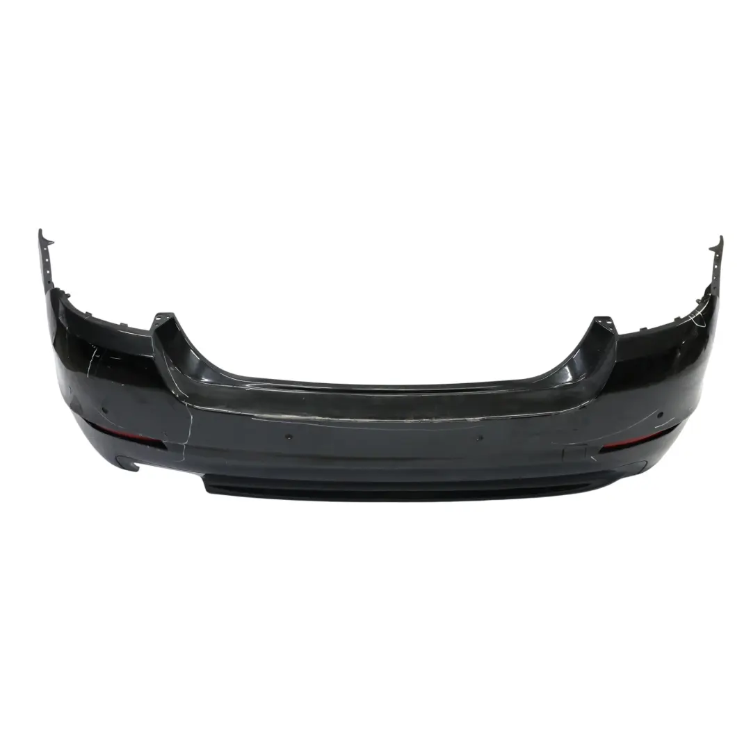 BMW F10 Rear Bumper Panel PDC Trim Panel Cover Black Sapphire Metallic - 475 - SKU 2182408-BS - Part number 2182408