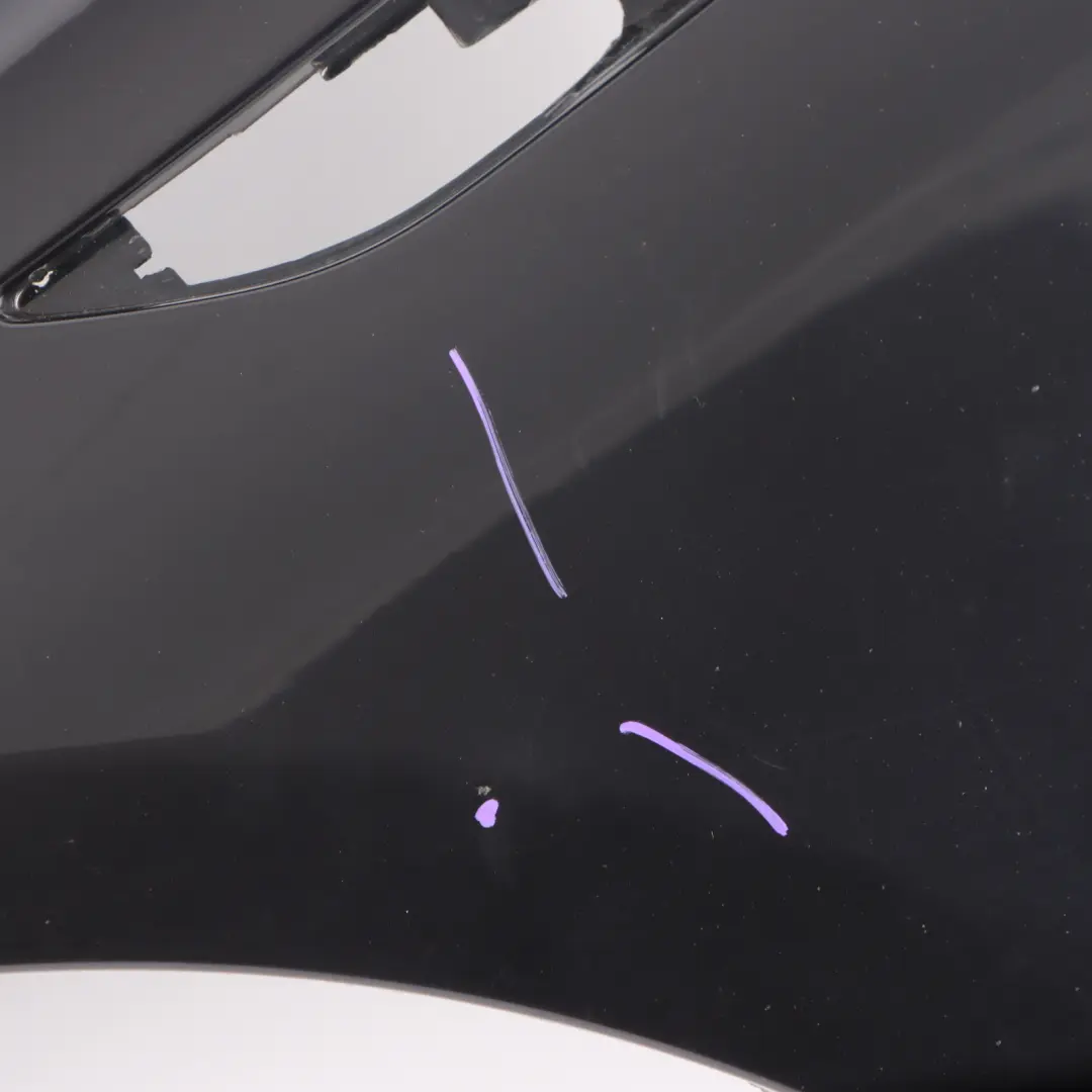 Front Left Wing Fender Side Panel N/S Carbonschwarz Black - 416 to BMW F12 F13 with Part number 2217521 BMW F12 F13 Front Left Wing Fender Side Panel N/S Carbonschwarz Black - 416 - SKU 2217521-CAR - Part number 2217521