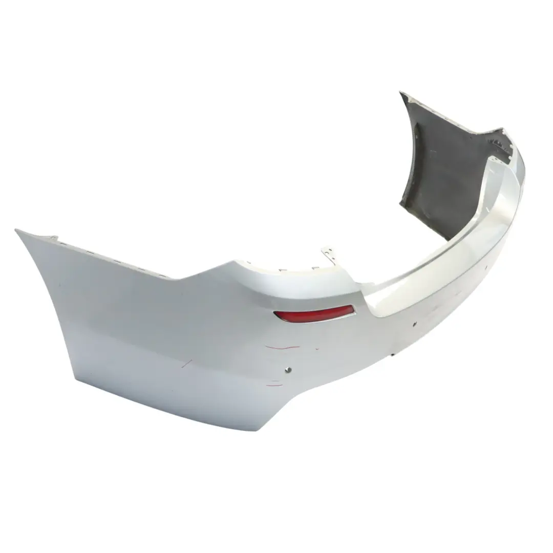 Bumper Panel M Sport PDC Covering Glacier Silver Metallic - A83 to BMW F10 Rear with Part number 2223018 BMW F10 Rear Bumper Panel M Sport PDC Covering Glacier Silver Metallic - A83 - SKU 2223018-GSB1 - Part number 2223018