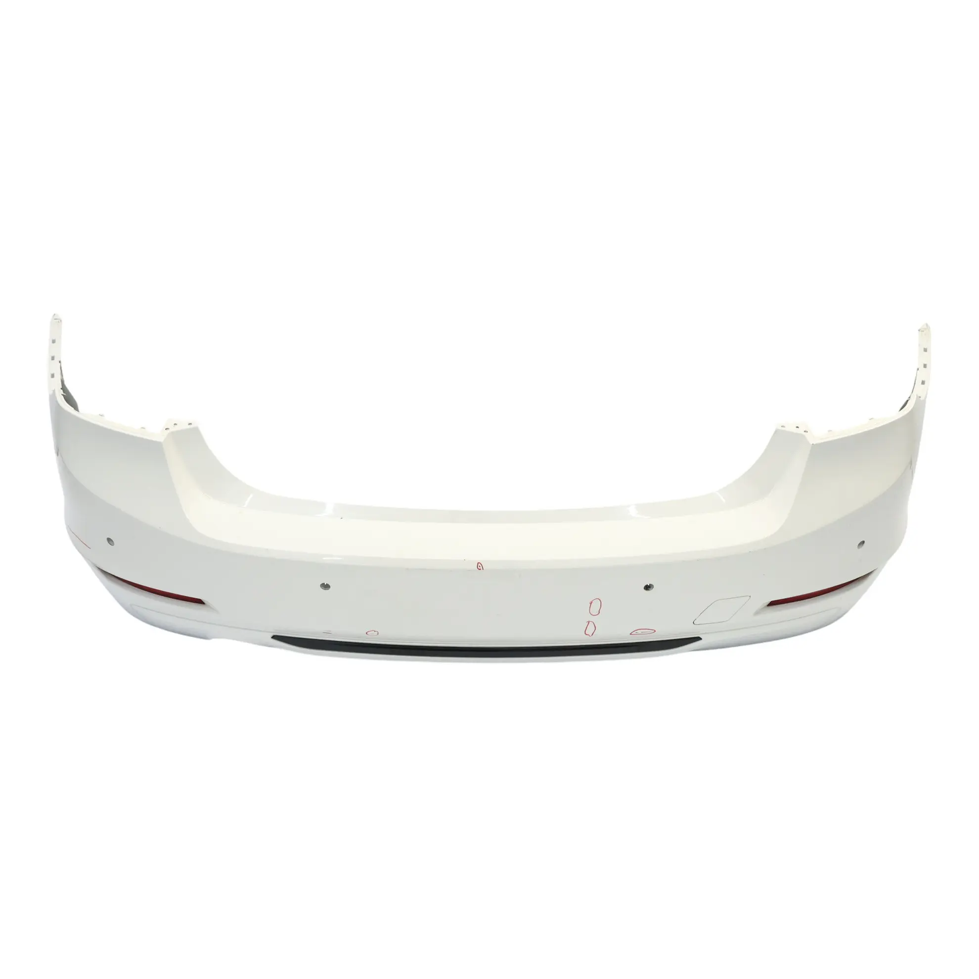 BMW F30 Rear Bumper Trim Panel PDC Covering Alpinweiss Alpine White 3 - 300