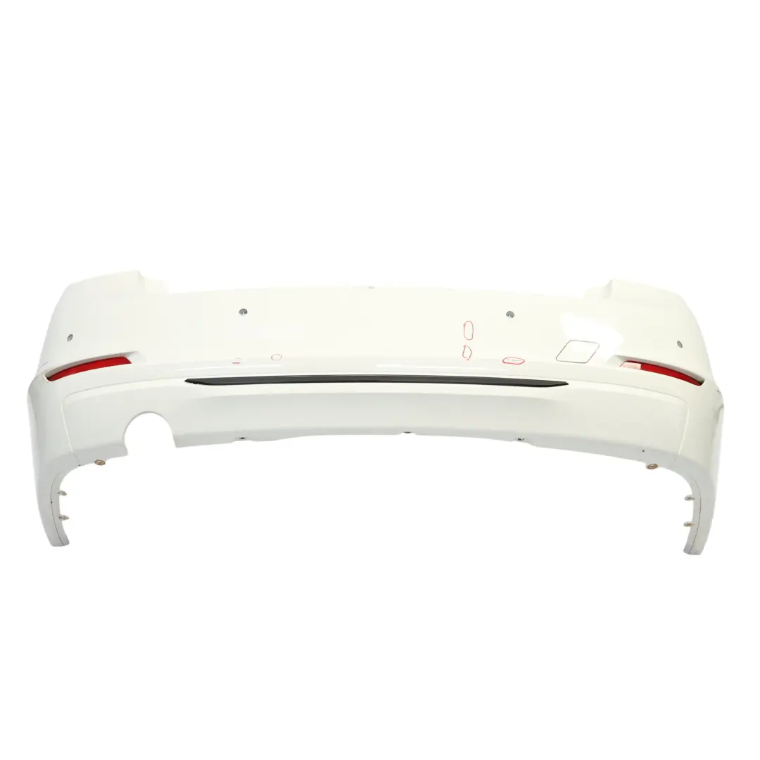 Bumper Trim Panel PDC Covering Alpinweiss Alpine White 3 - 300 to BMW F30 Rear with Part number 2239993 BMW F30 Rear Bumper Trim Panel PDC Covering Alpinweiss Alpine White 3 - 300 - SKU 2239993-AW1 - Part number 2239993