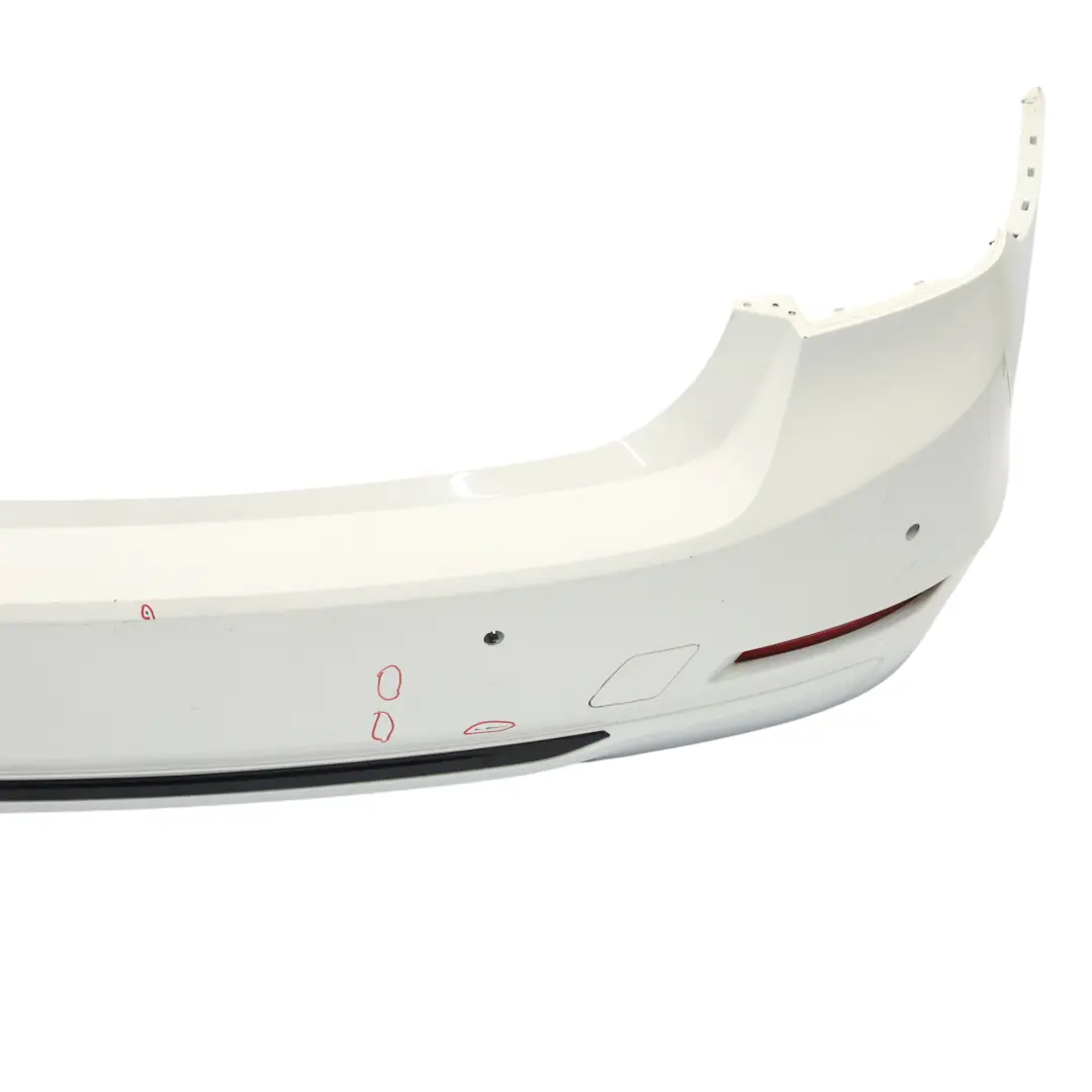 Bumper Trim Panel PDC Covering Alpinweiss Alpine White 3 - 300 to BMW F30 Rear with Part number 2239993 BMW F30 Rear Bumper Trim Panel PDC Covering Alpinweiss Alpine White 3 - 300 - SKU 2239993-AW1 - Part number 2239993
