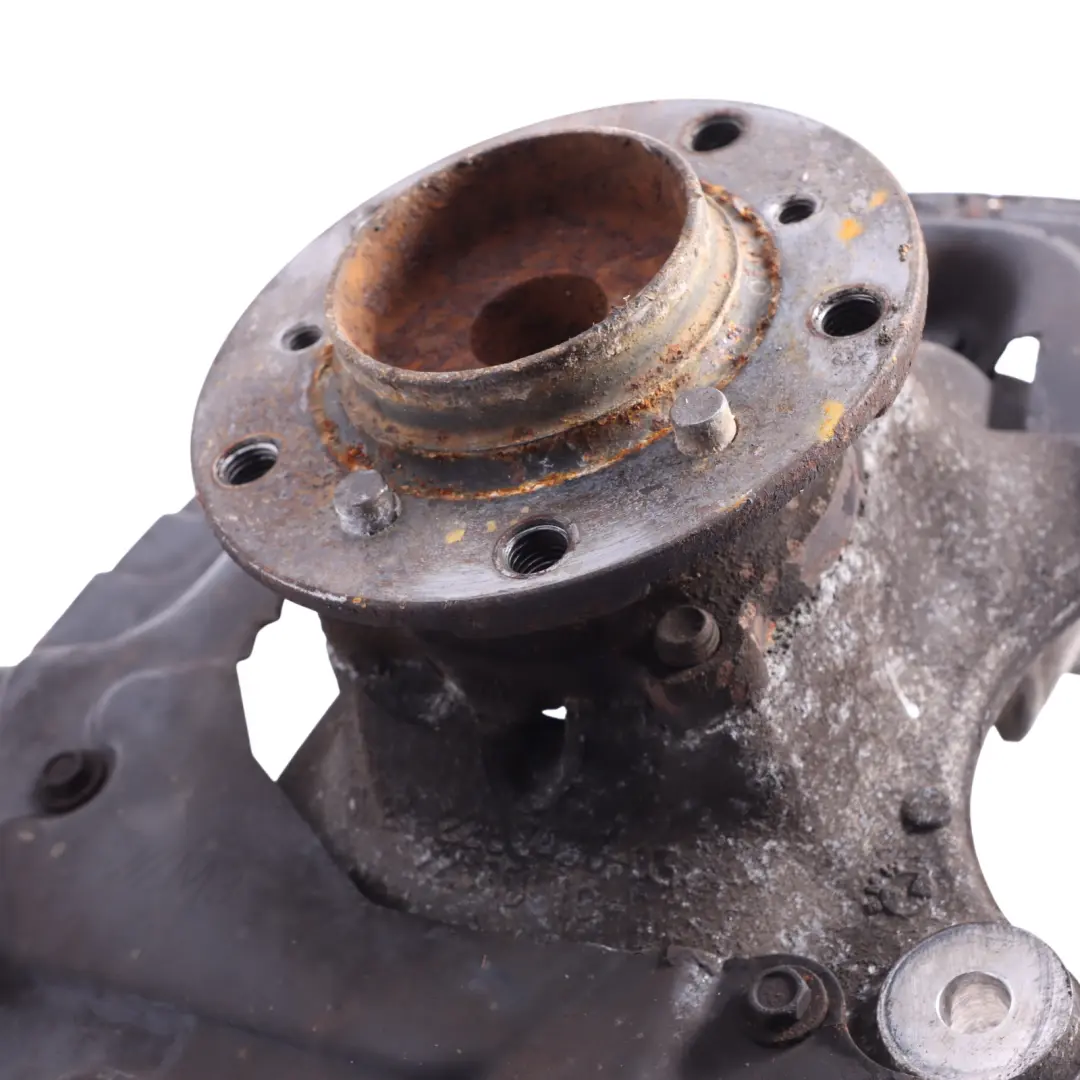 Carrier Front Left N/S Axle Suspension Plate to BMW E90 E92 E93 M3 Wheel with Part number 2283435 BMW E90 E92 E93 M3 Wheel Carrier Front Left N/S Axle Suspension Plate - SKU 2283435-1 - Part number 2283435