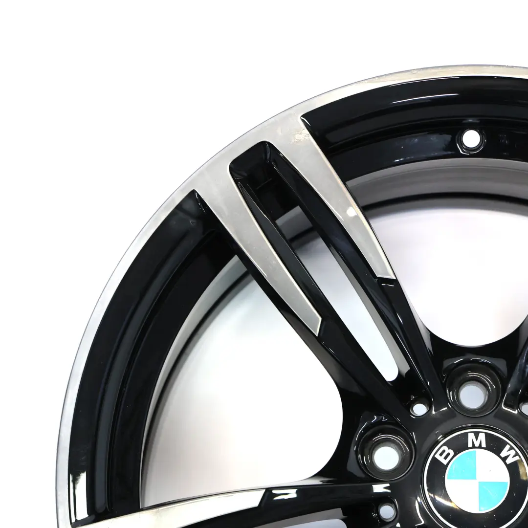 Przednia Felga Aluminiowa Czarna 19" M 437 do BMW F87 M2 F80 M3 F82 M4 o numerze 2284550 BMW F87 M2 F80 M3 F82 M4 Przednia Felga Aluminiowa Czarna 19" M 437 - SKU 2284550-3 - Numer Części 2284550