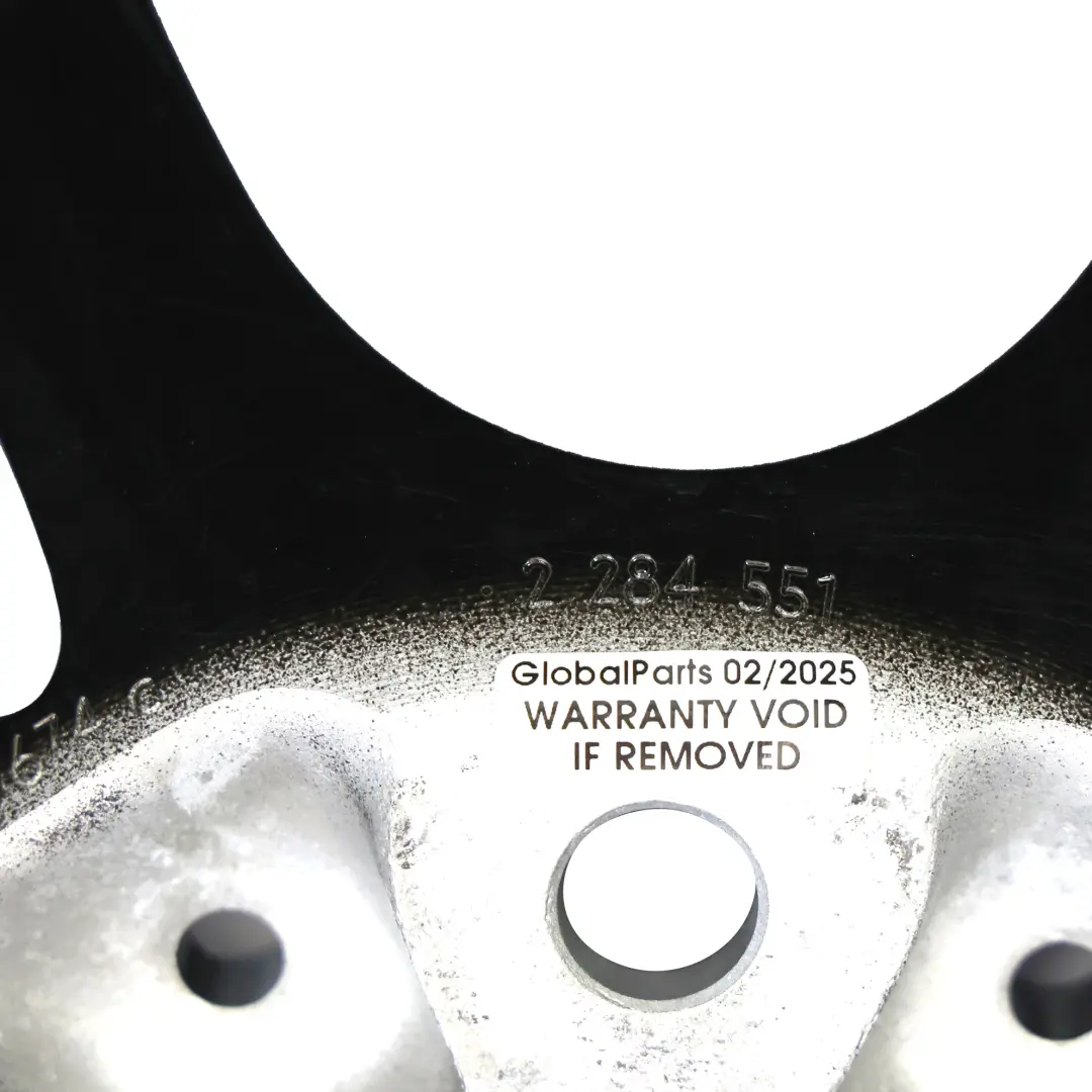 BMW F87 M2 F80 M3 F82 M4 Rear Wheel Alloy Rim 19" 10J ET:40 M Double Spoke 437 - SKU 2284551-2 - Part number 2284551
