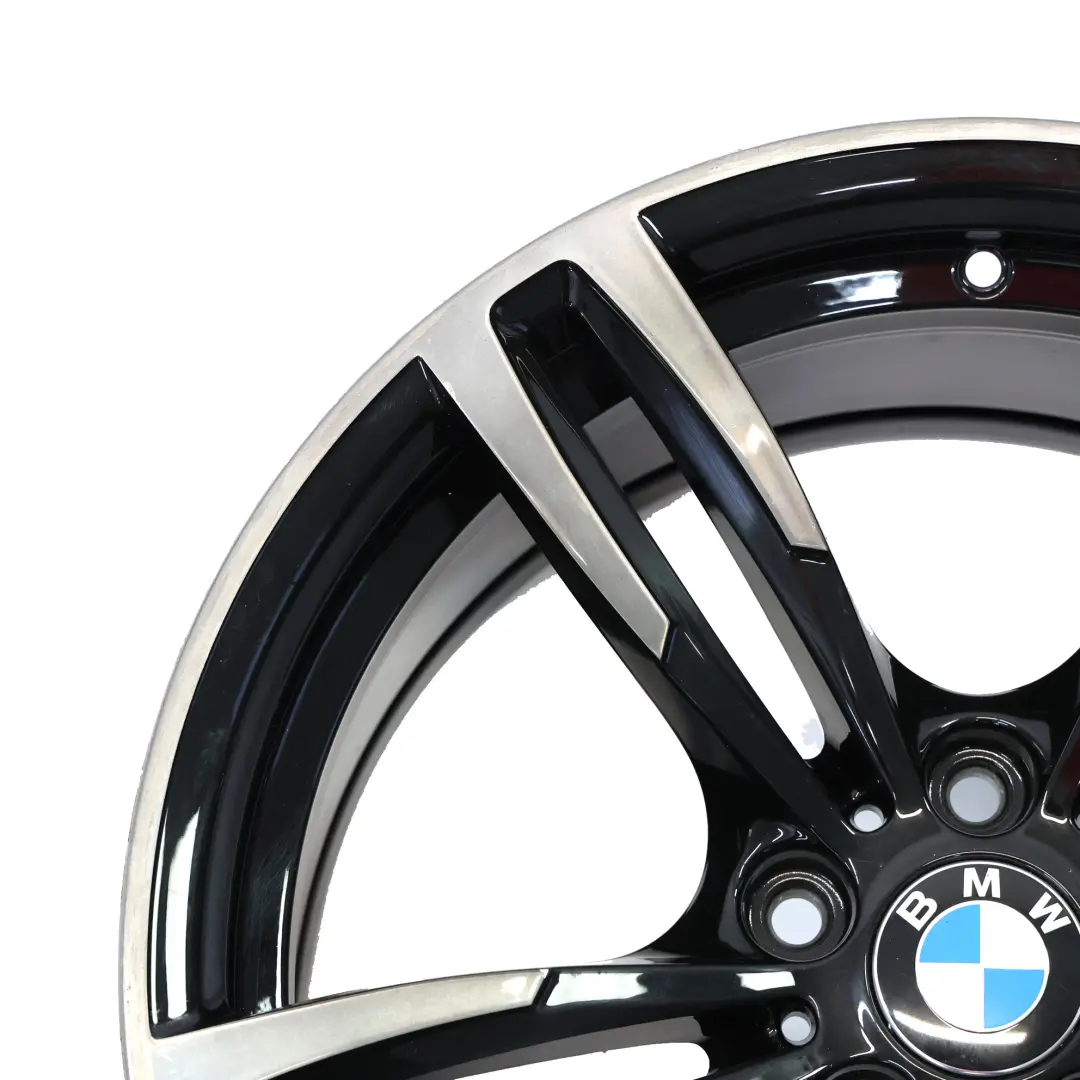 BMW F87 M2 F80 M3 F82 M4 Hinten Alu Felge 19" 10J ET:40 M Doppelspeiche 437 - SKU 2284551-2 - Teilenummer 2284551