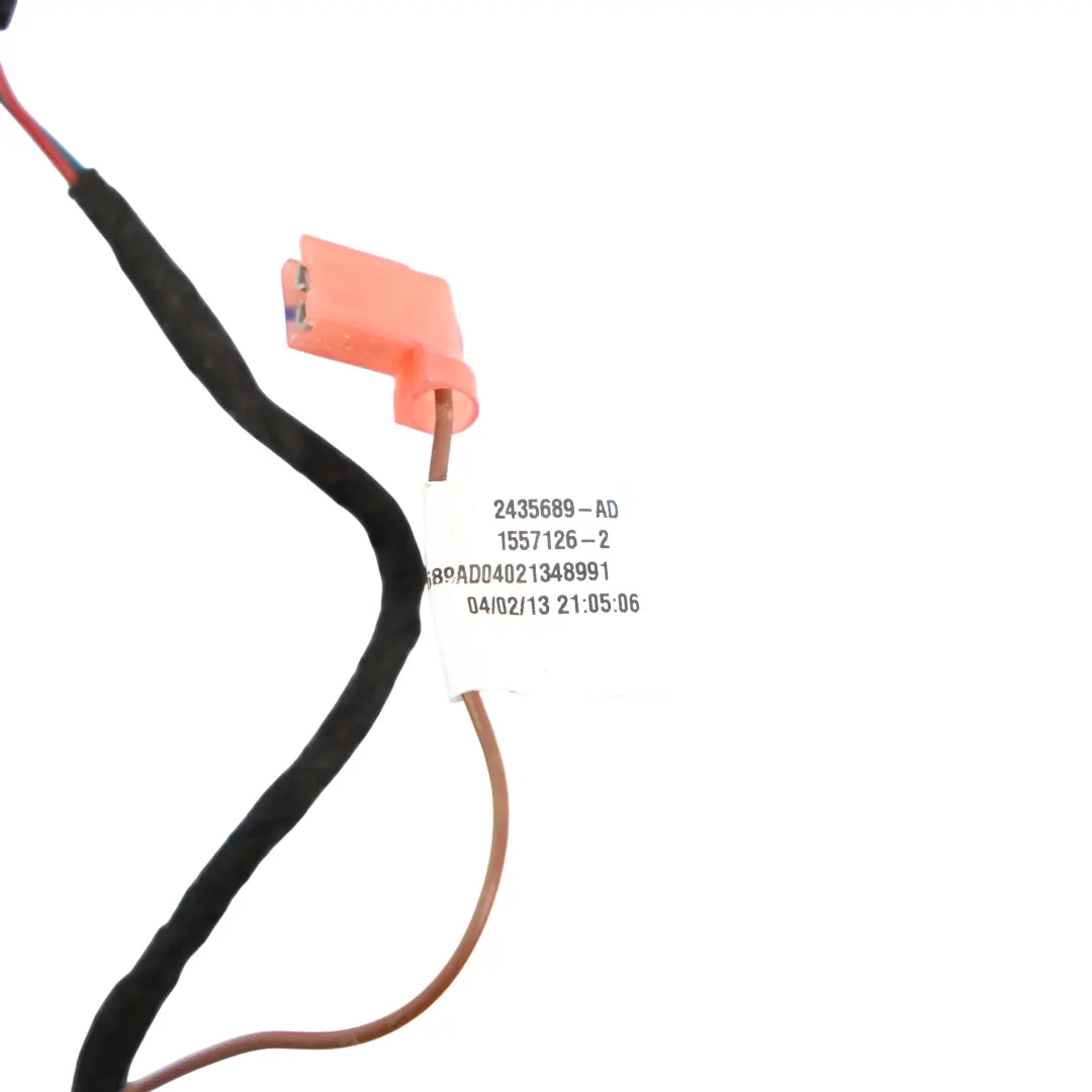BMW X5 F15 Volante Multifunción Botón Interruptor Arnés Cable Loom - SKU 2435689 - Número de pieza 2435689
