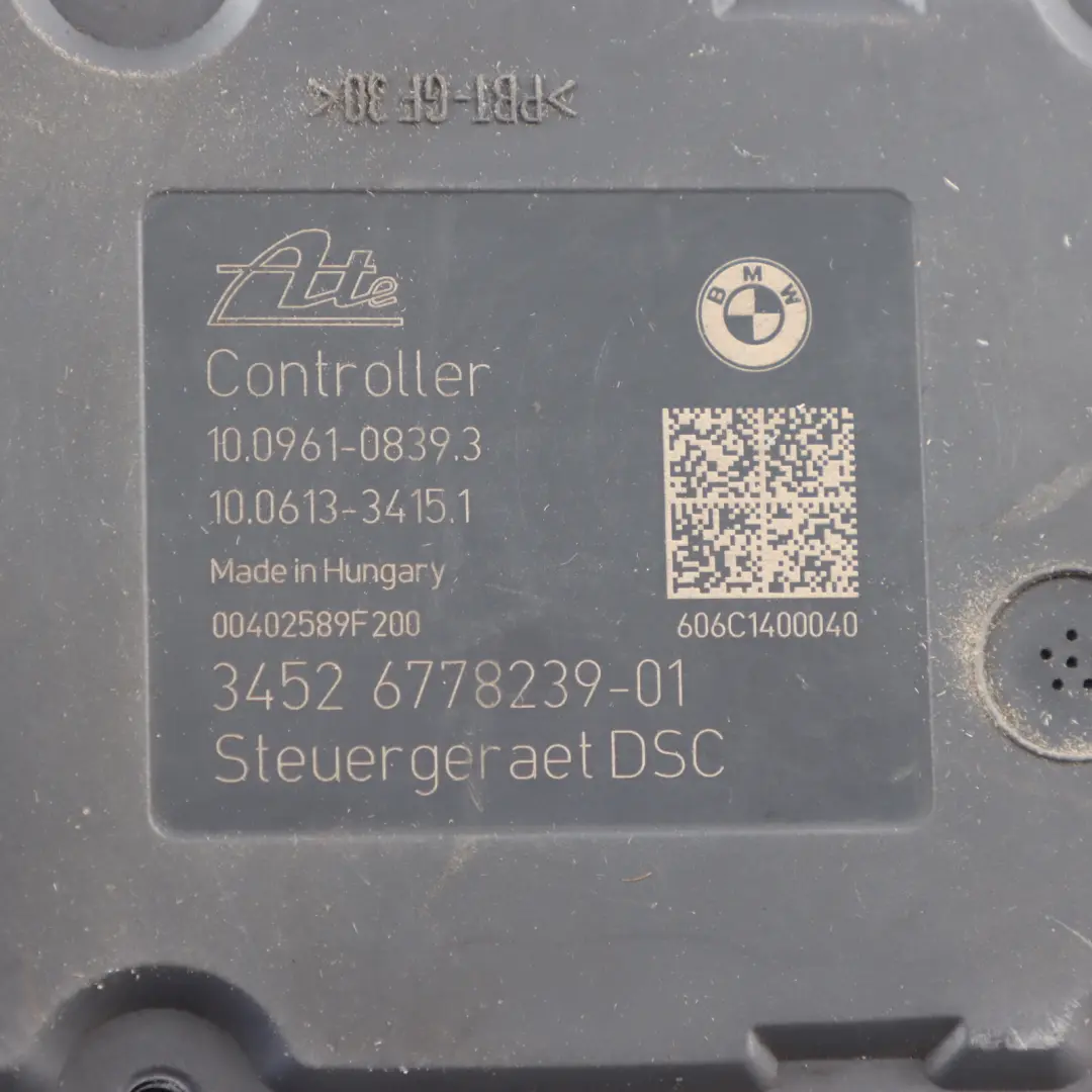 DSC Brake Pump BMW E90 E91 E92 E93 LCI ABS Hydro Braking Unit 6778239 6789303 to with Part number 2460437 DSC Brake Pump BMW E90 E91 E92 E93 LCI ABS Hydro Braking Unit 6778239 6789303 - SKU 2460437-3 - Part number 2460437