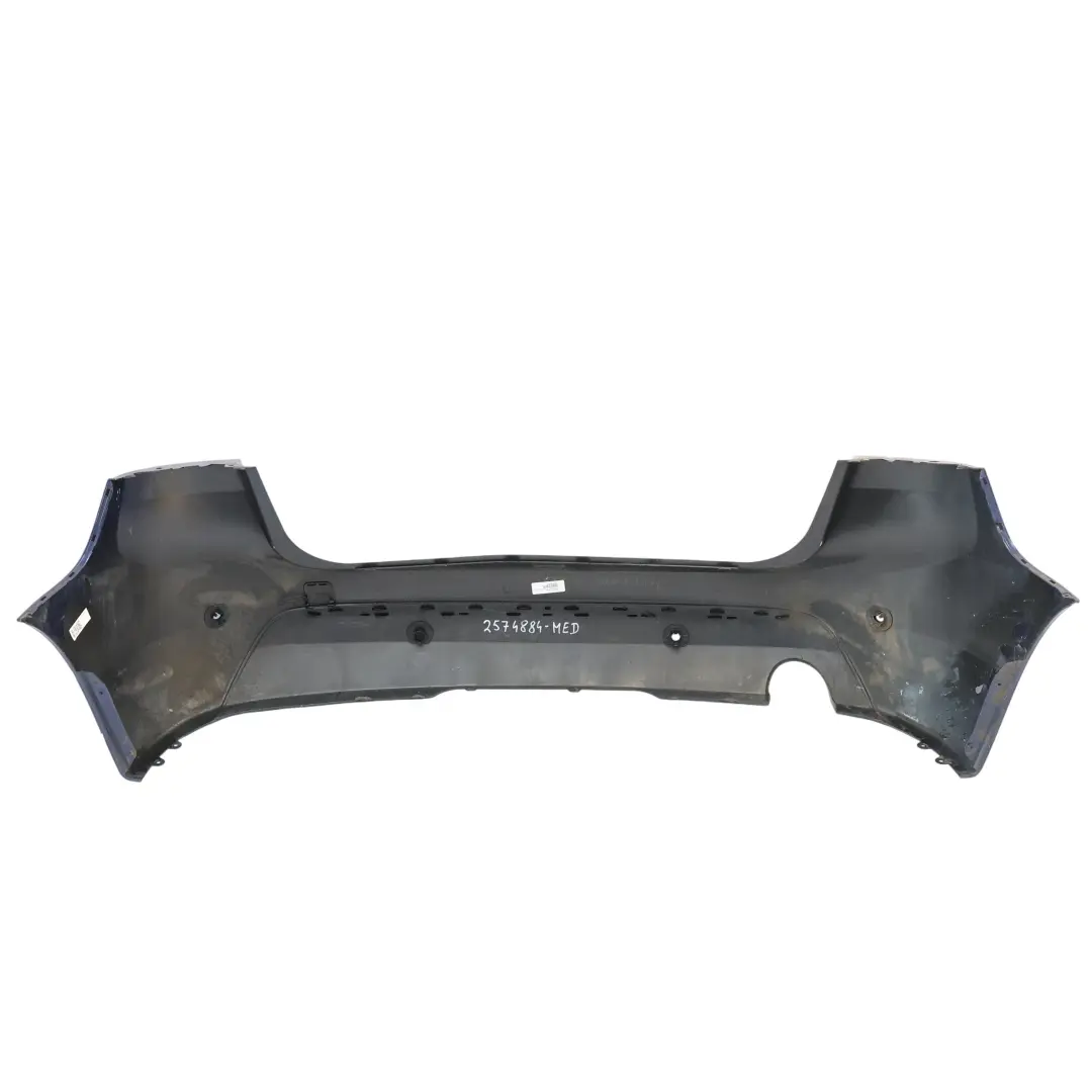 Bumper Rear Trim Panelling PDC Mediterranean Blue Metallic - C10 to BMW F45 with Part number 2574884 BMW F45 Bumper Rear Trim Panelling PDC Mediterranean Blue Metallic - C10 - SKU 2574884-MED - Part number 2574884