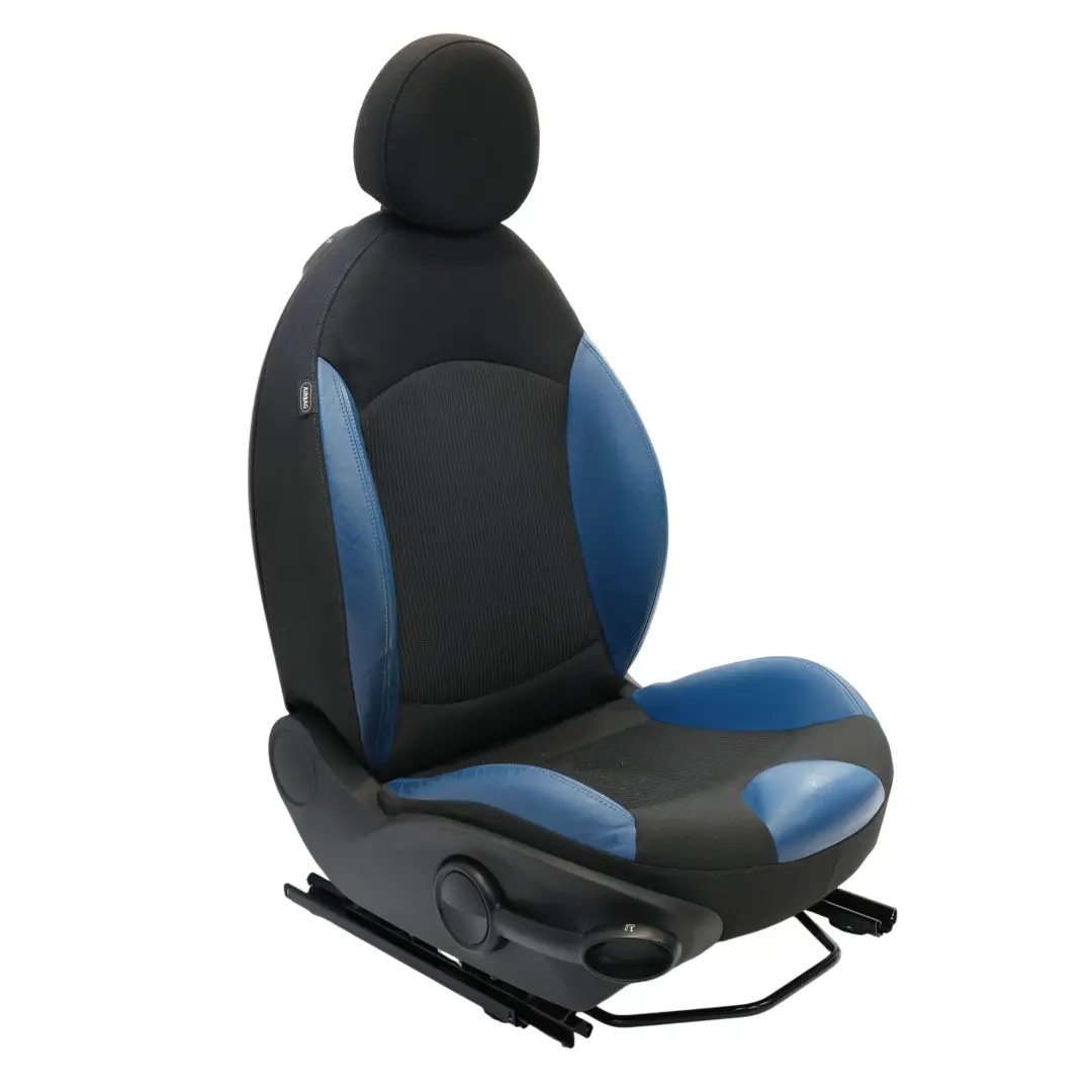 Mini R55 R56 R57 Sedile Anteriore Sportivo In Pelle Destra Pacific Blue - SKU 2753496-1 - Numero di parte 2753496